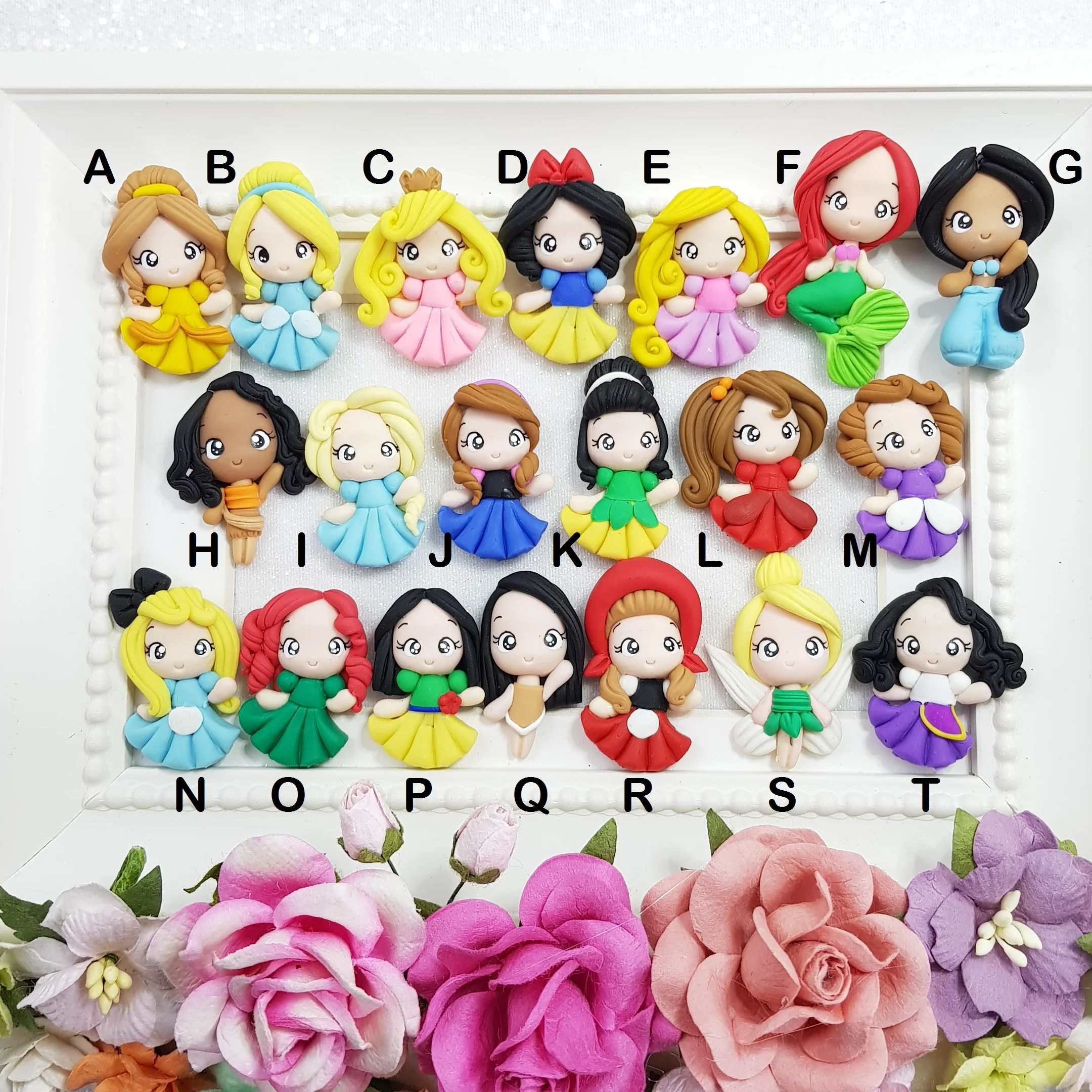 Adorable Princess - Embellishment Clay Bow Centre - Image 2