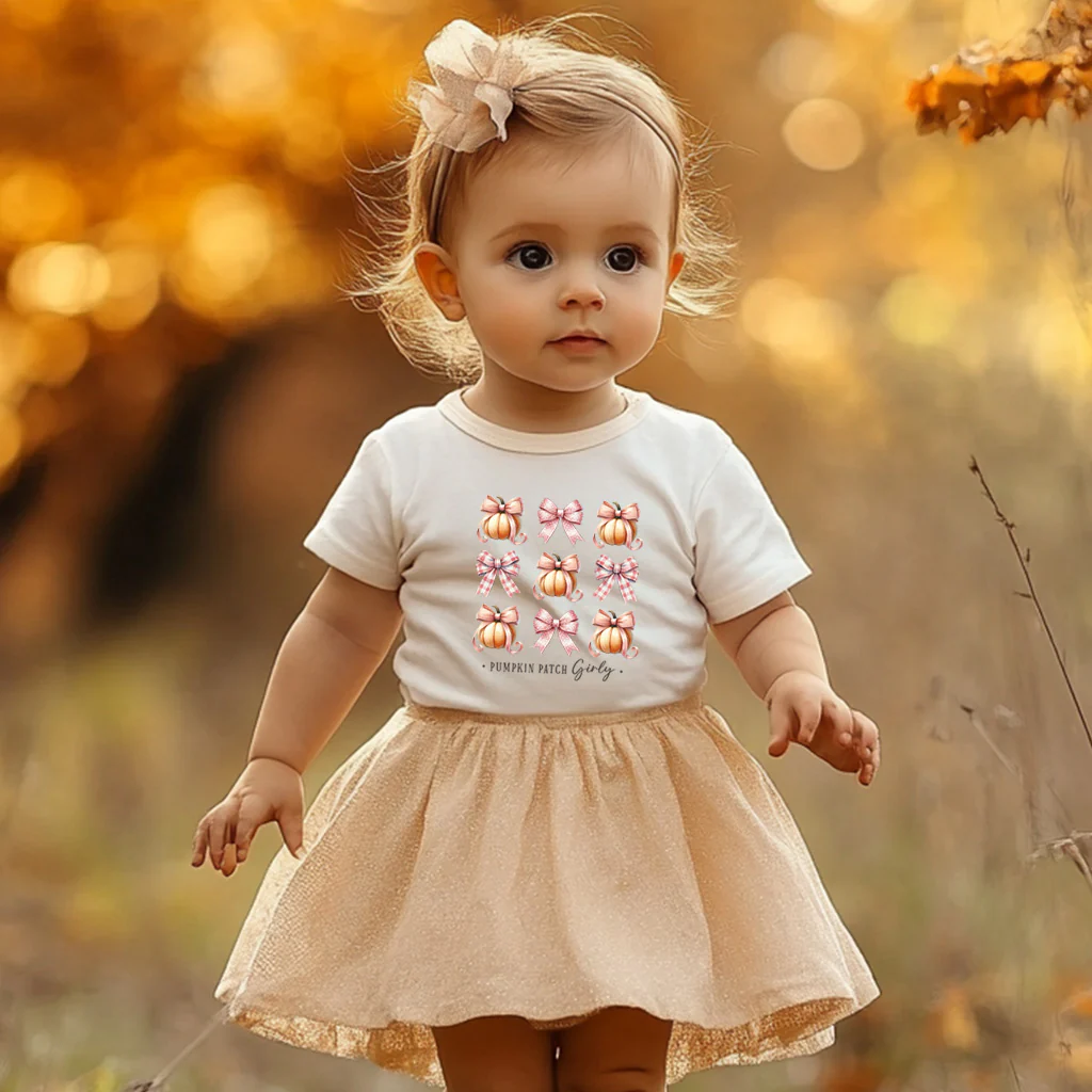 Autumn fall pumpkin patch girly - CHOOSE UV DTF decal - DTF Transfer - Image 2