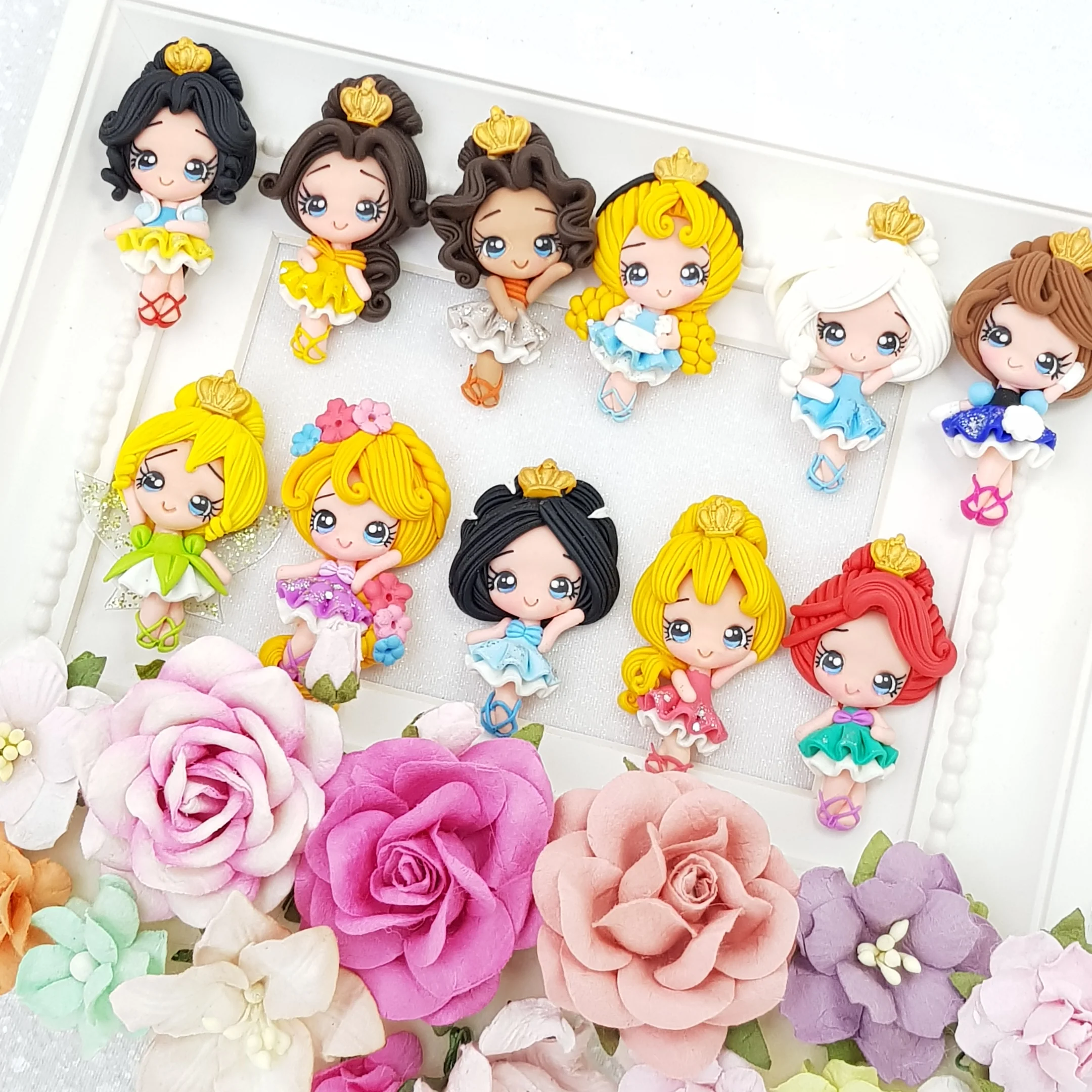 Ballerina princess - Clay Charm Embellishment limited - Image 2