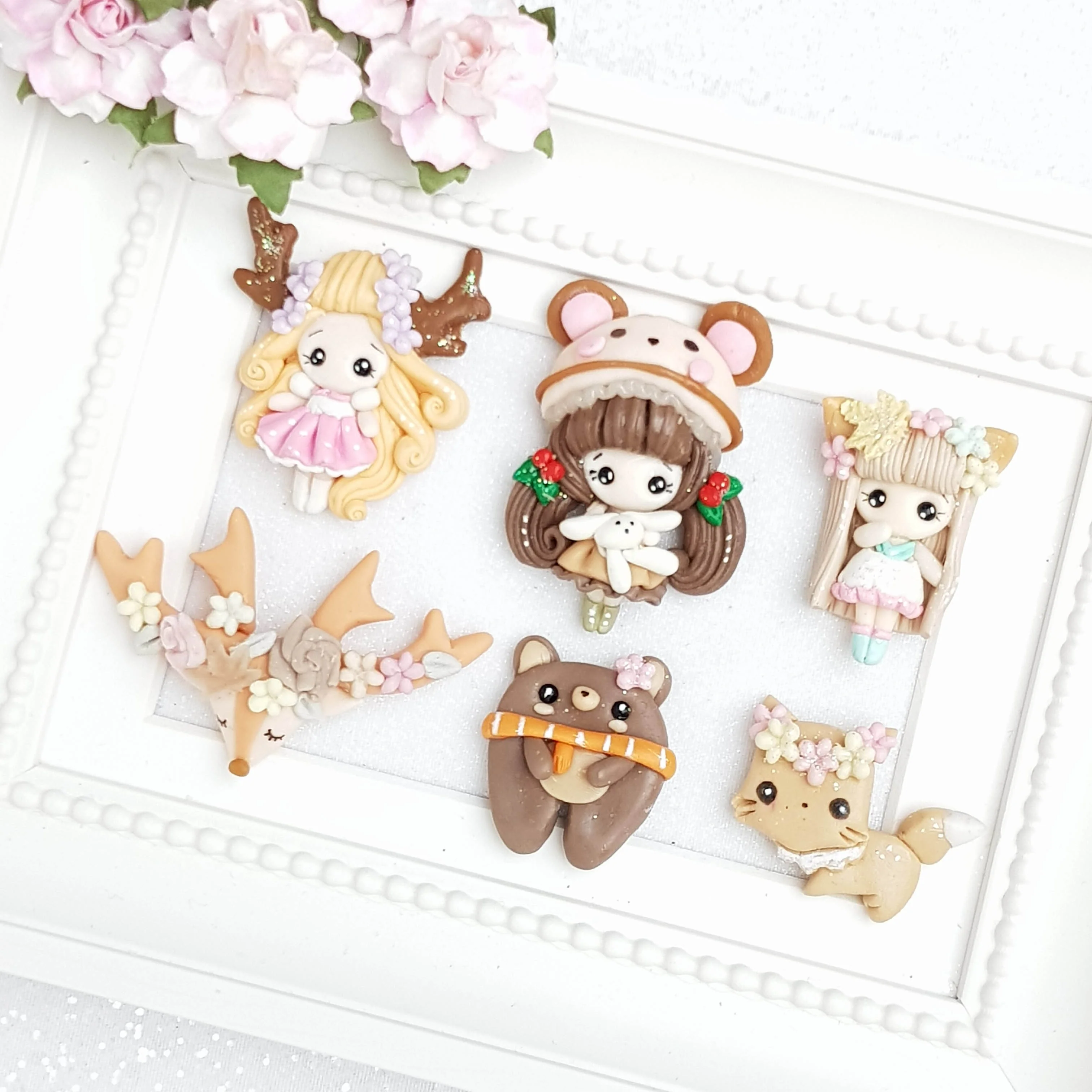 SALE Clay Charm Embellishment - Autumn Exclusive - Image 4