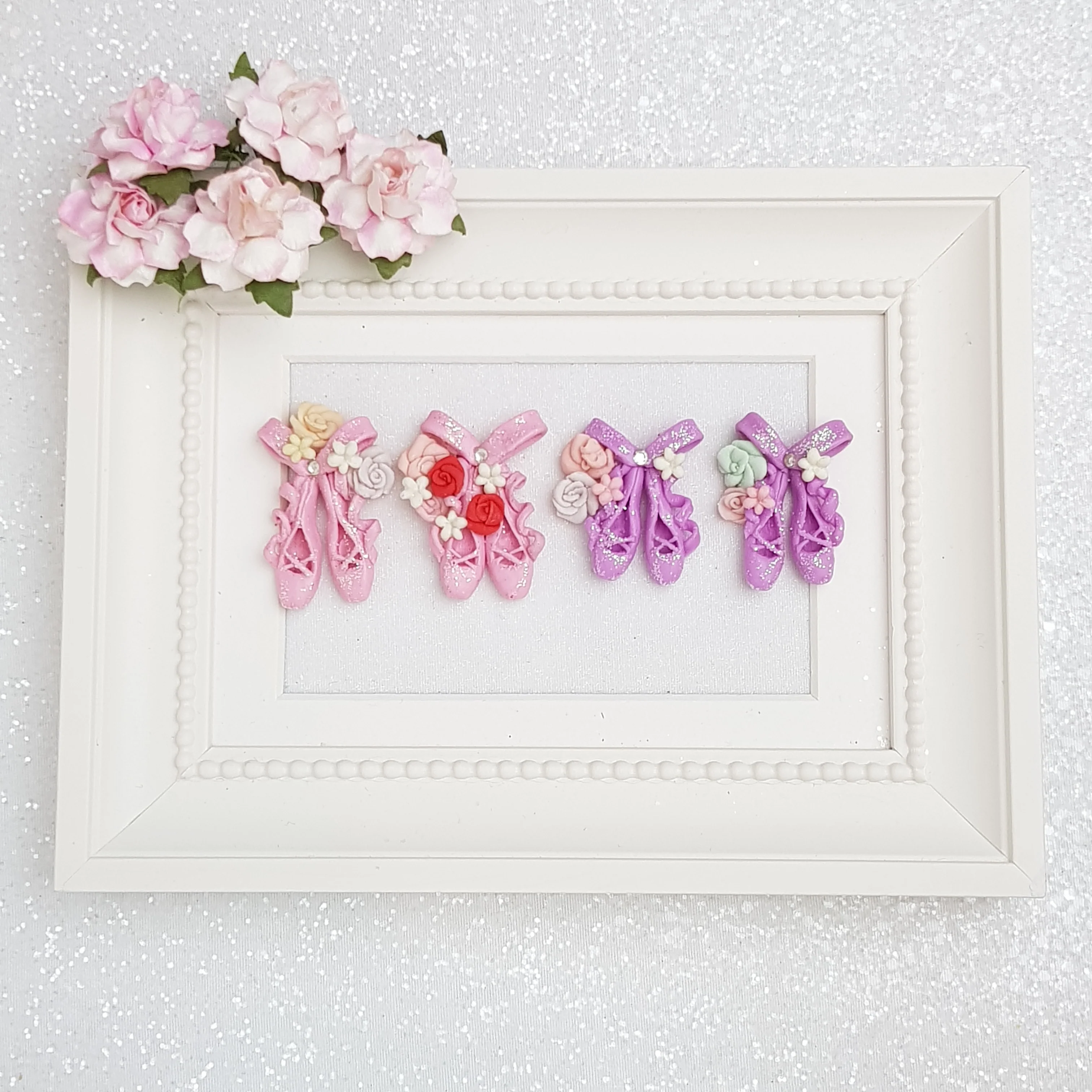 Clay Charm Embellishment - Ballerina Shoes