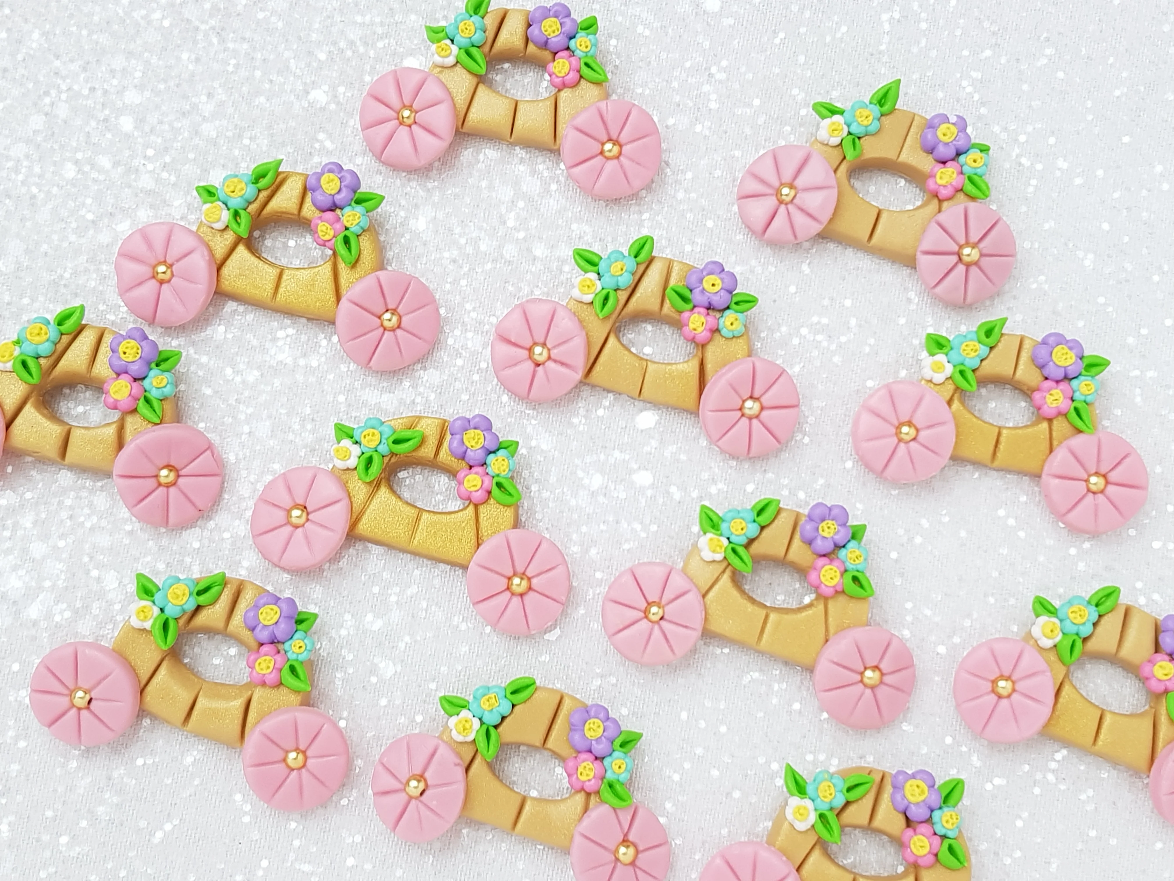 Clay Charm Embellishment - Cart Delight
