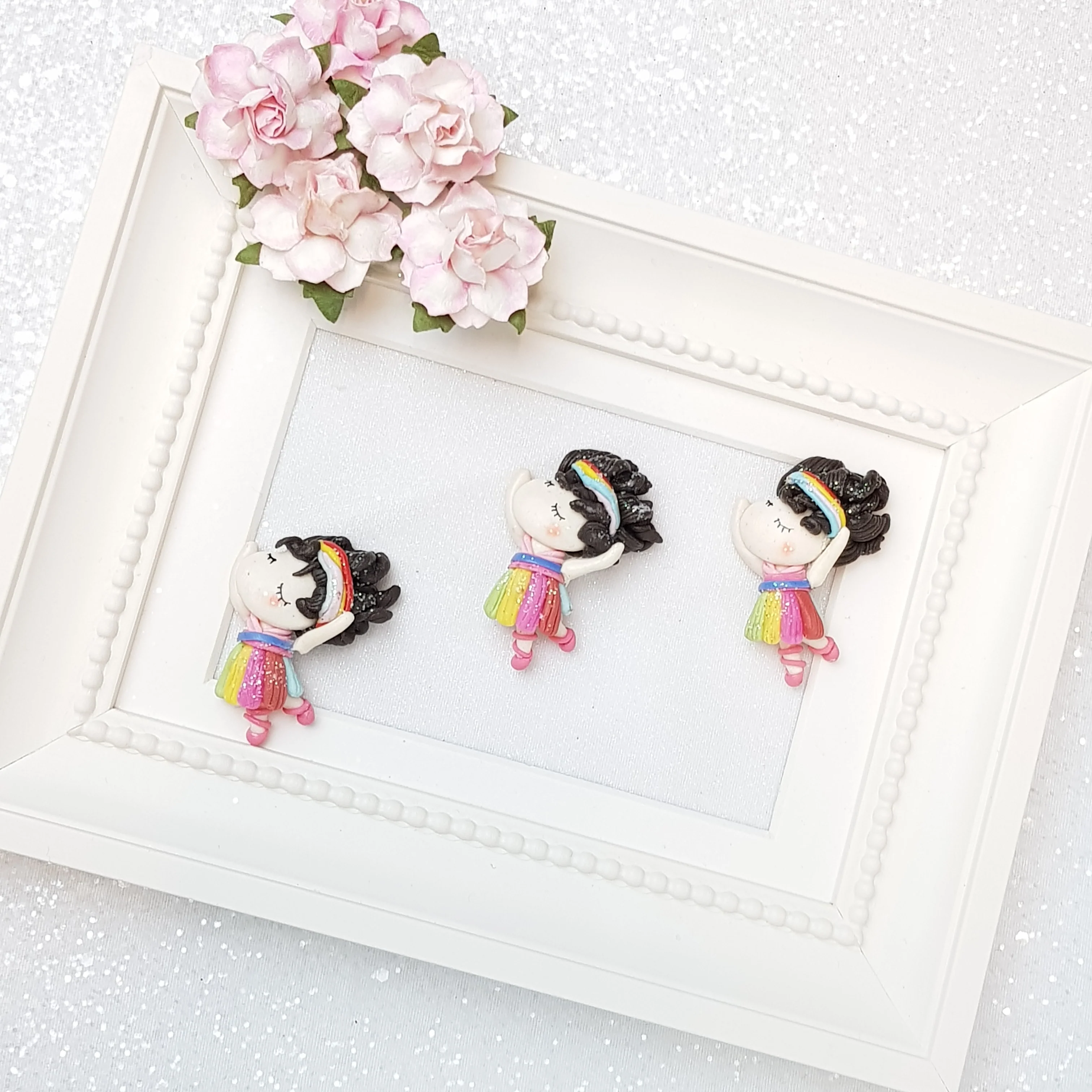 clay Charm Embellishment - Dancing Fancy - Image 2