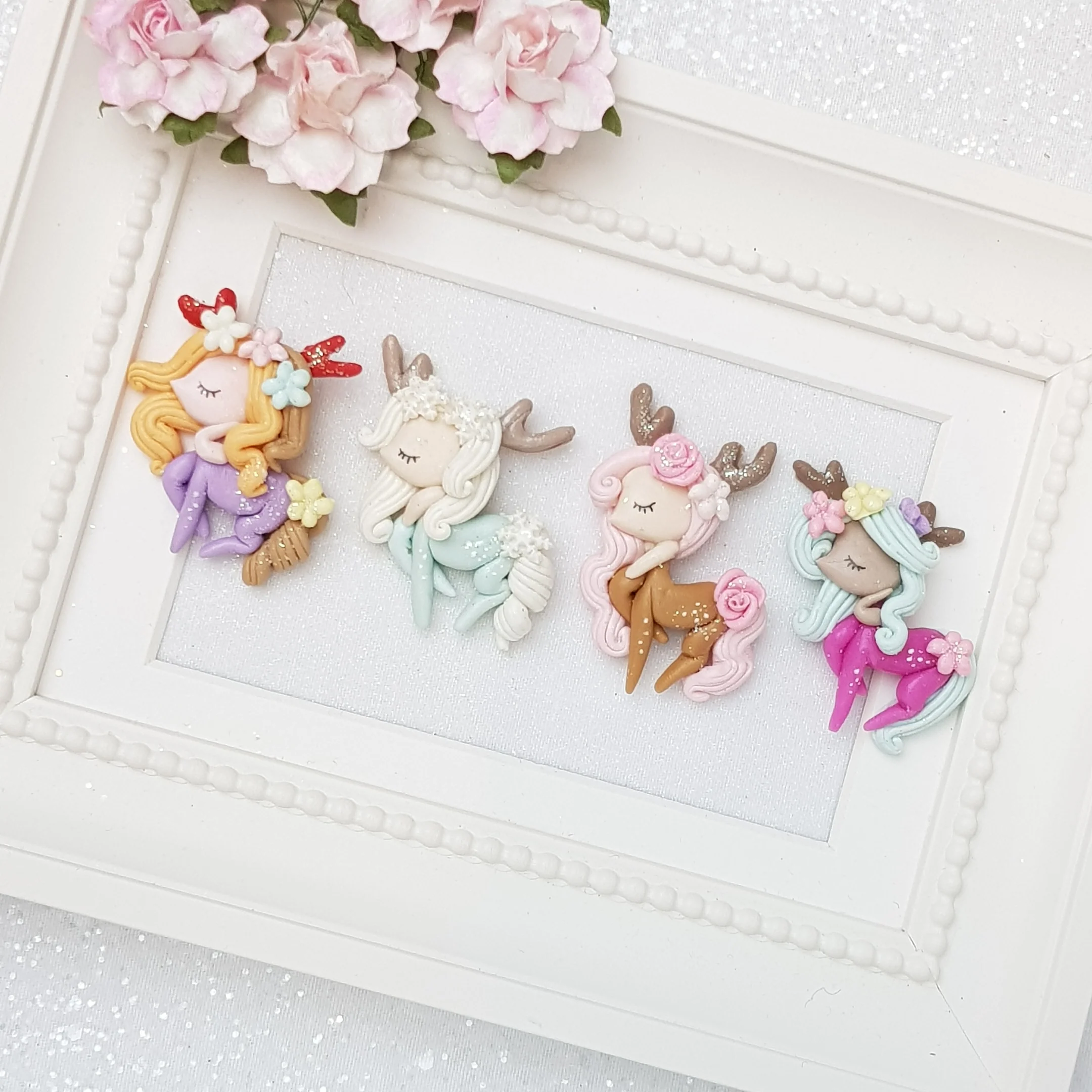 Exclusive Clay Charm Embellishment - Deer Girl - Image 2