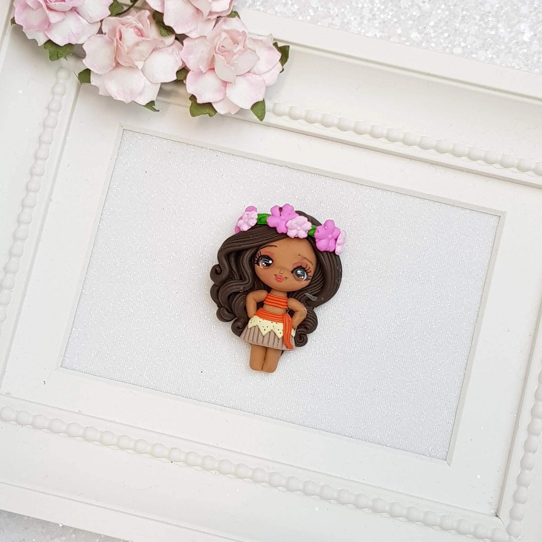 Clay Charm Embellishment - Girl of The Sea Limited