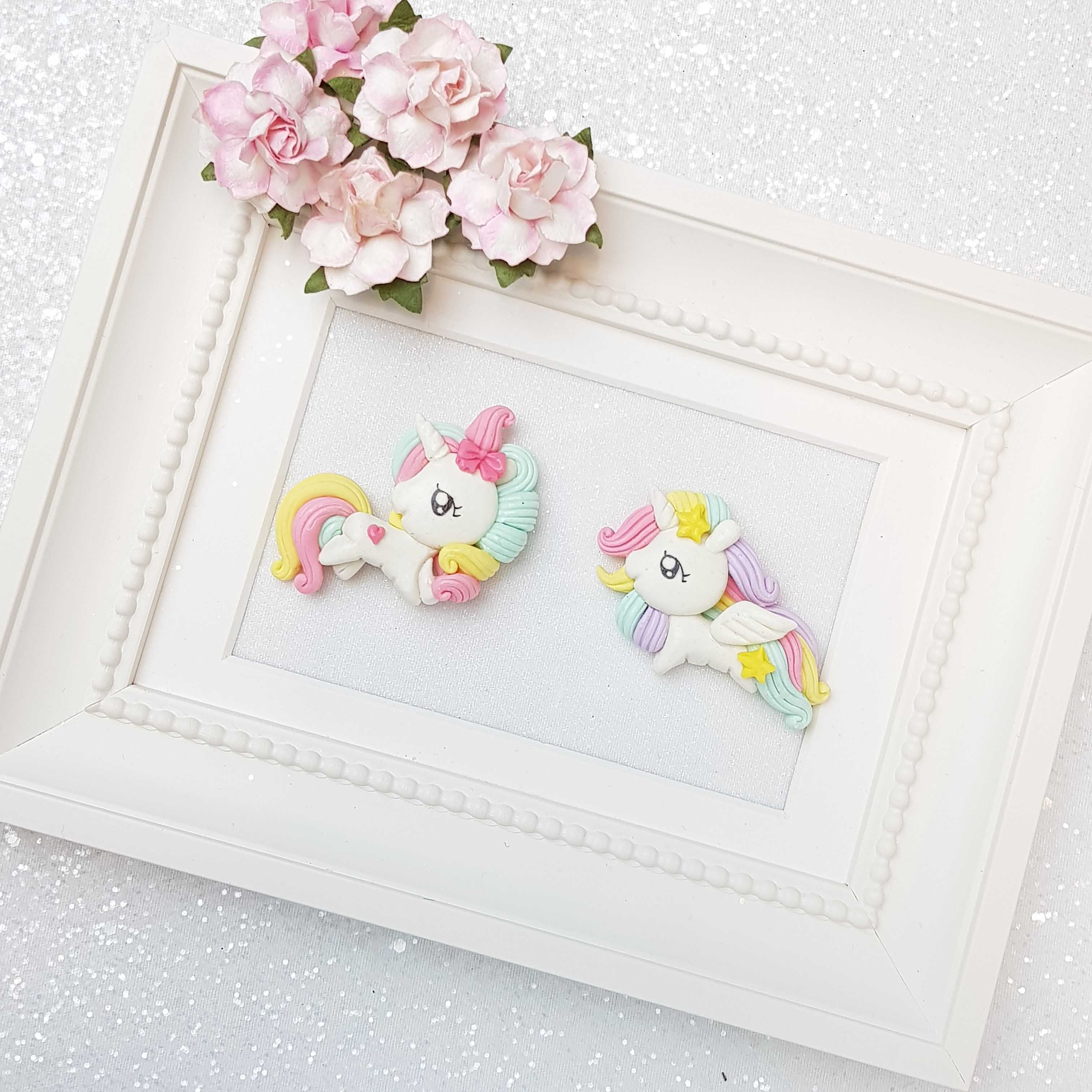 Clay Charm Embellishment - kawaii Pony - Image 2
