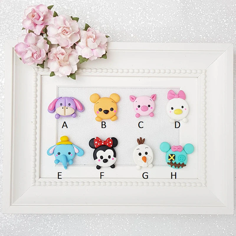 Clay Charm Embellishment - Mini Character