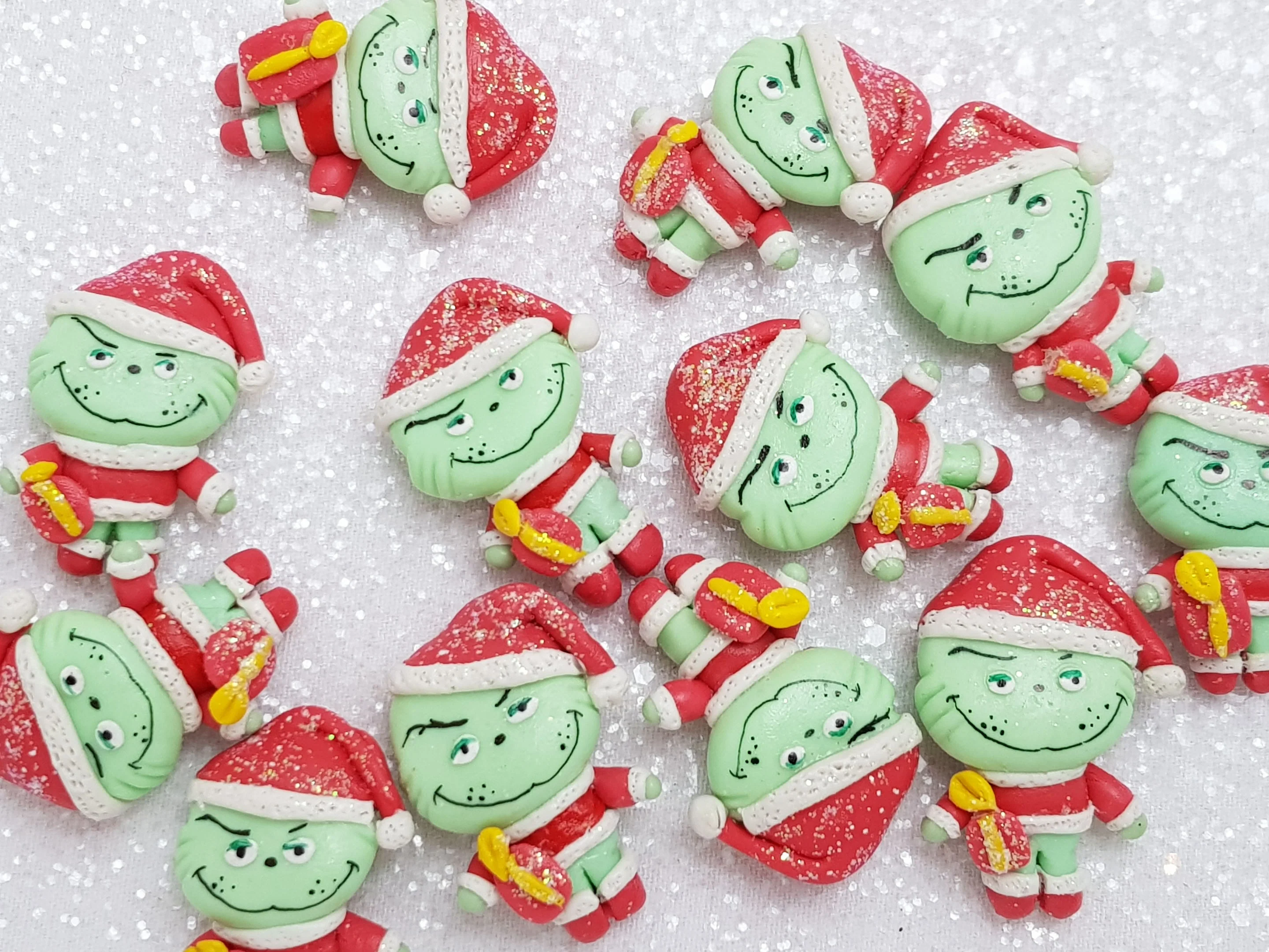Clay Charm Embellishment - New Green Boy