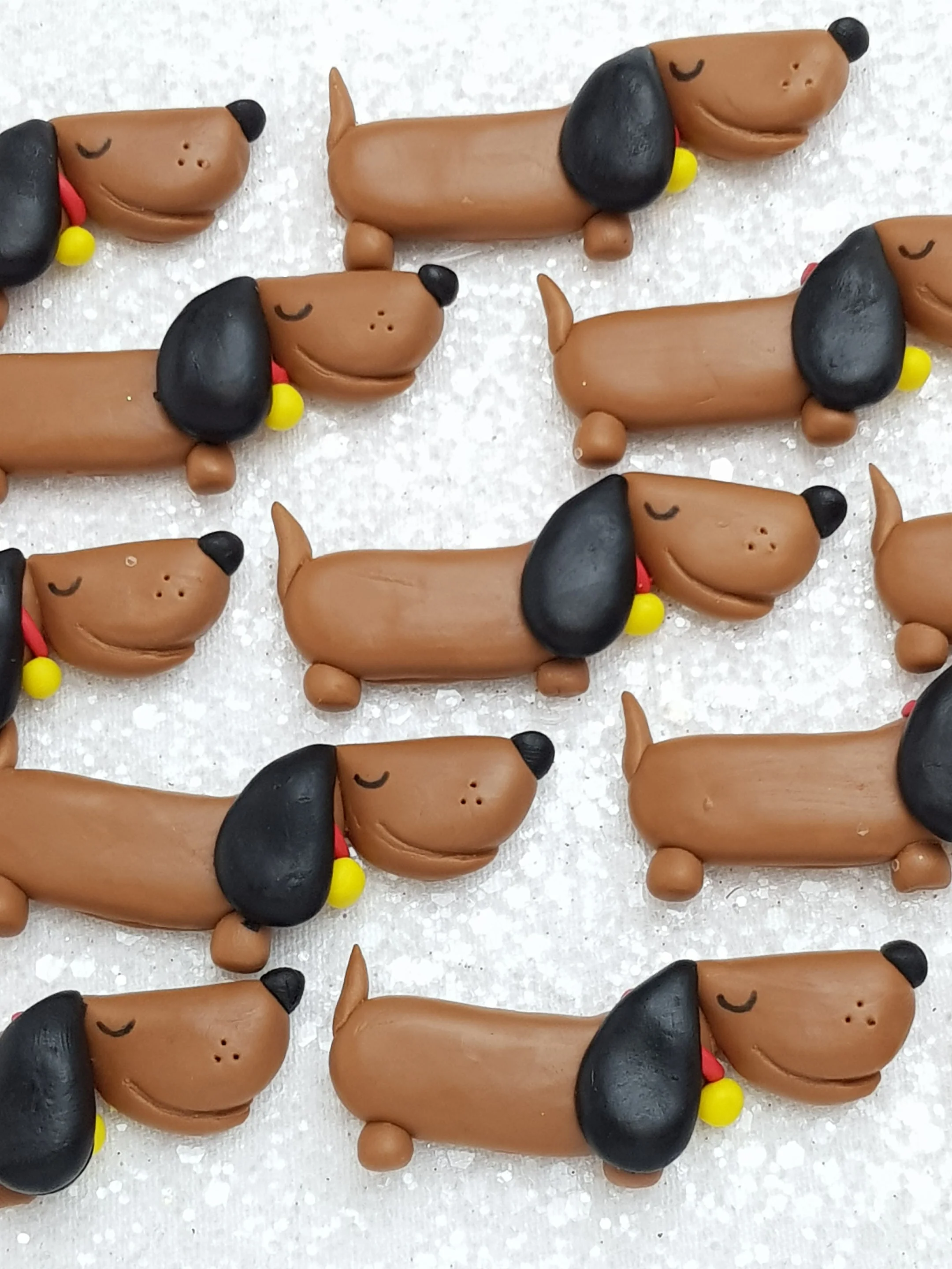 Clay Charm Embellishment - New Hotdog