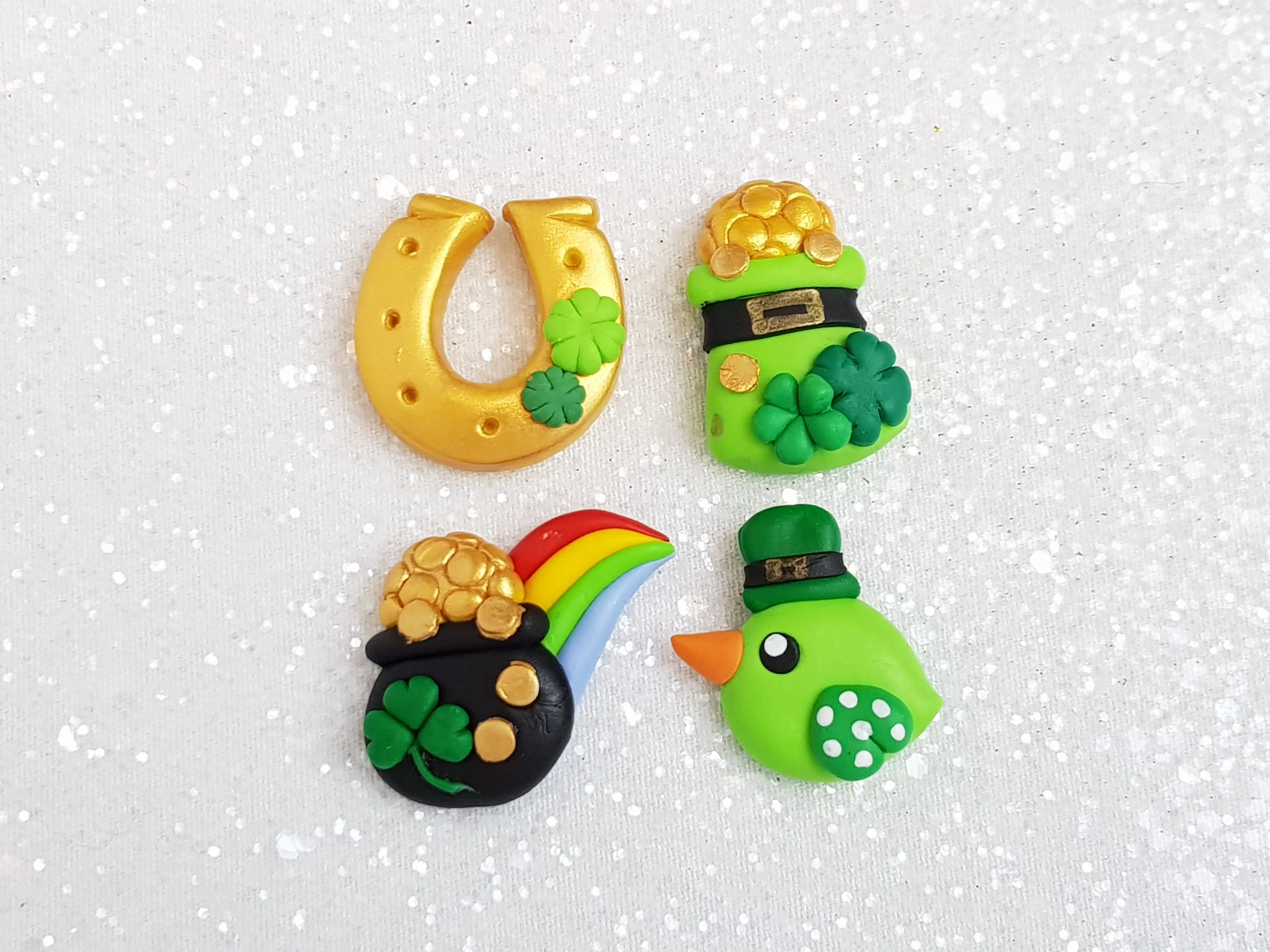 Clay Charm Embellishment - New St. Patrick - Image 2