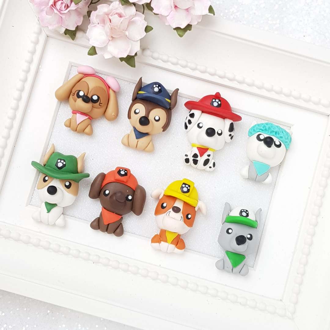Clay Charm Embellishment - The Dogs - Image 2