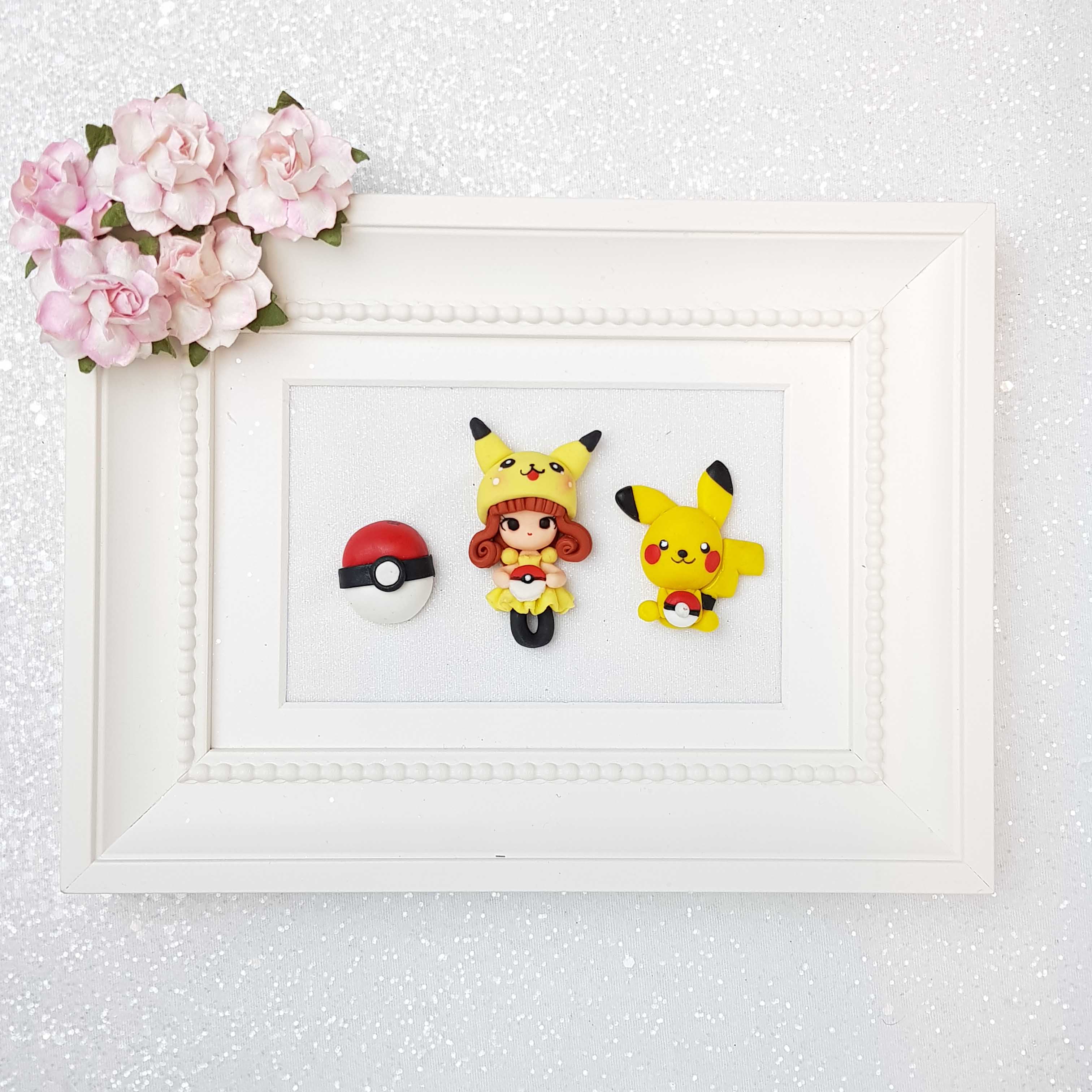 Clay Charm Embellishment - The Monster Catch Gang