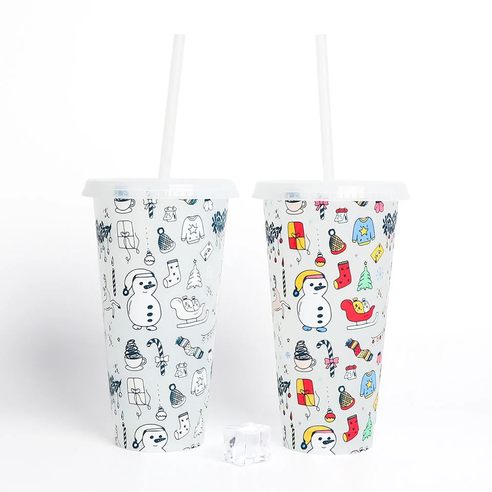 Colour changing Christmas  - Cold cup 24oz
