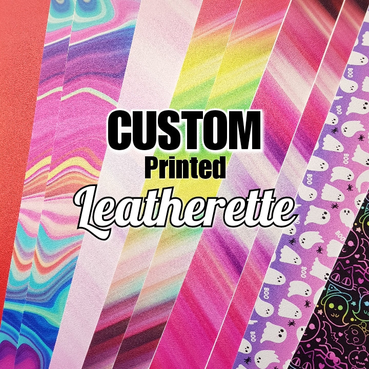Custom print leatherette - vegan faux Leatherette vinyl - Image 4