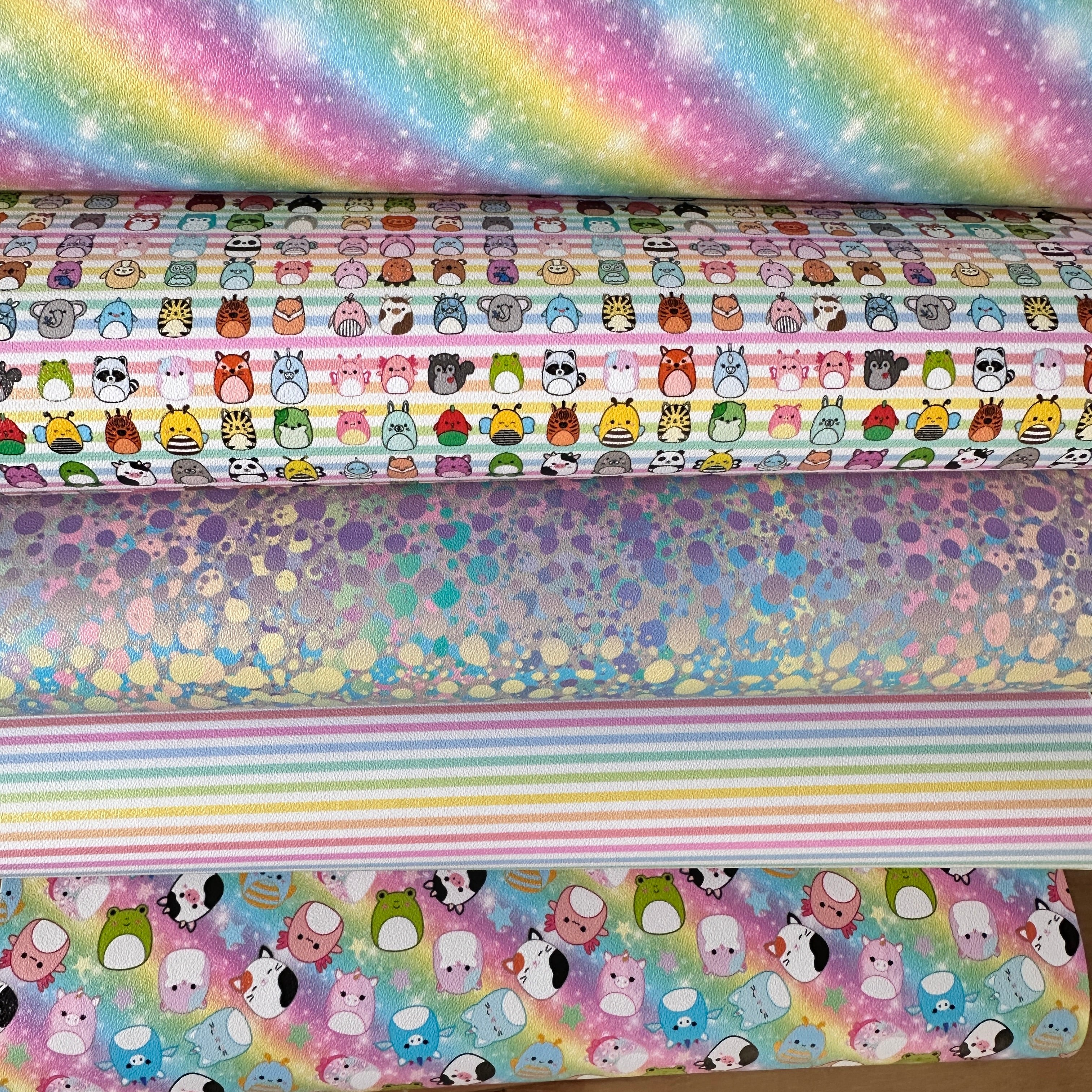 Cute squish leatherette - faux Pu Leather vinyl - Image 3