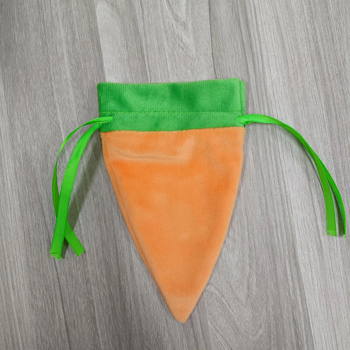 Easter velvet carrot bag - Plain - Image 3