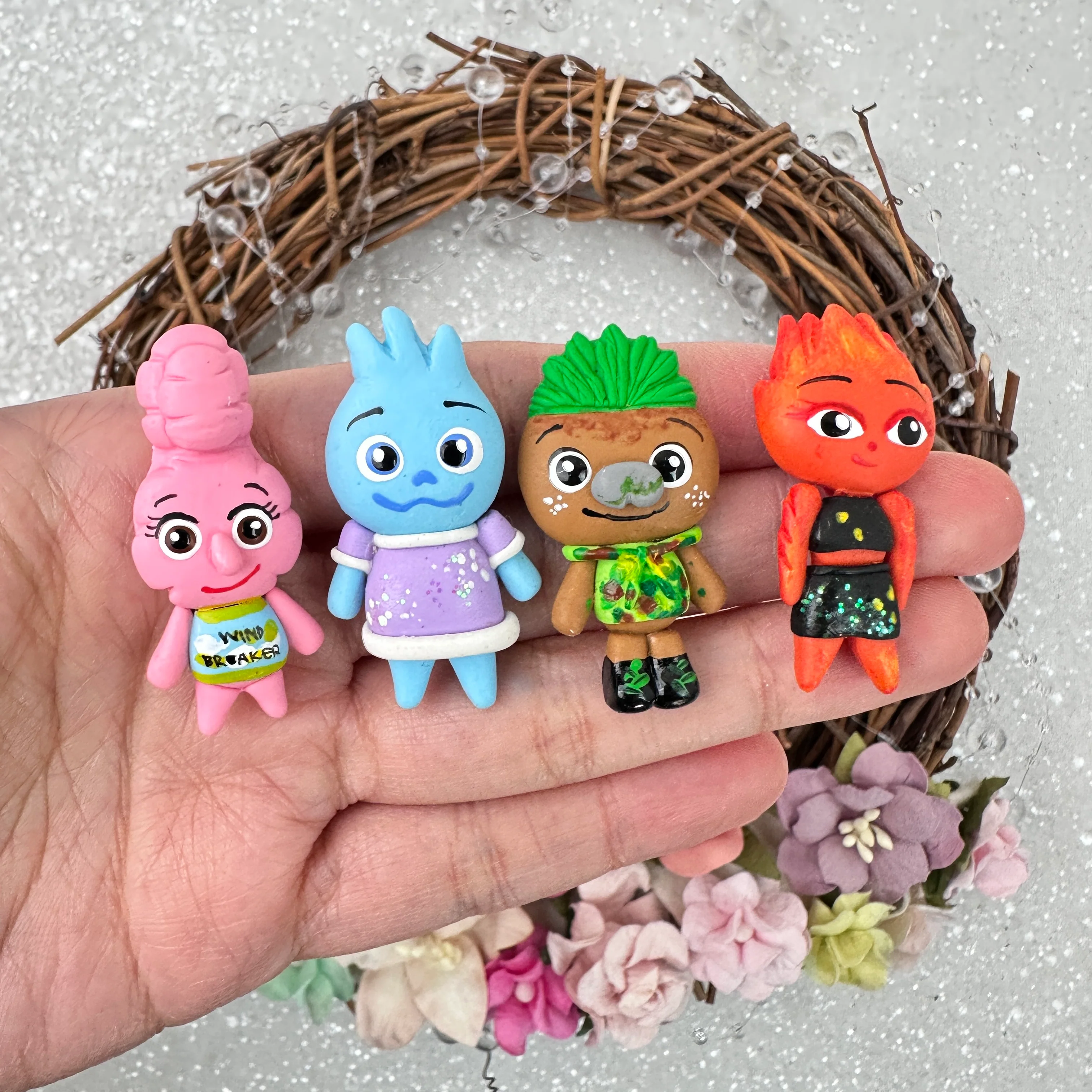 Element people - Embellishment Clay Bow Centre