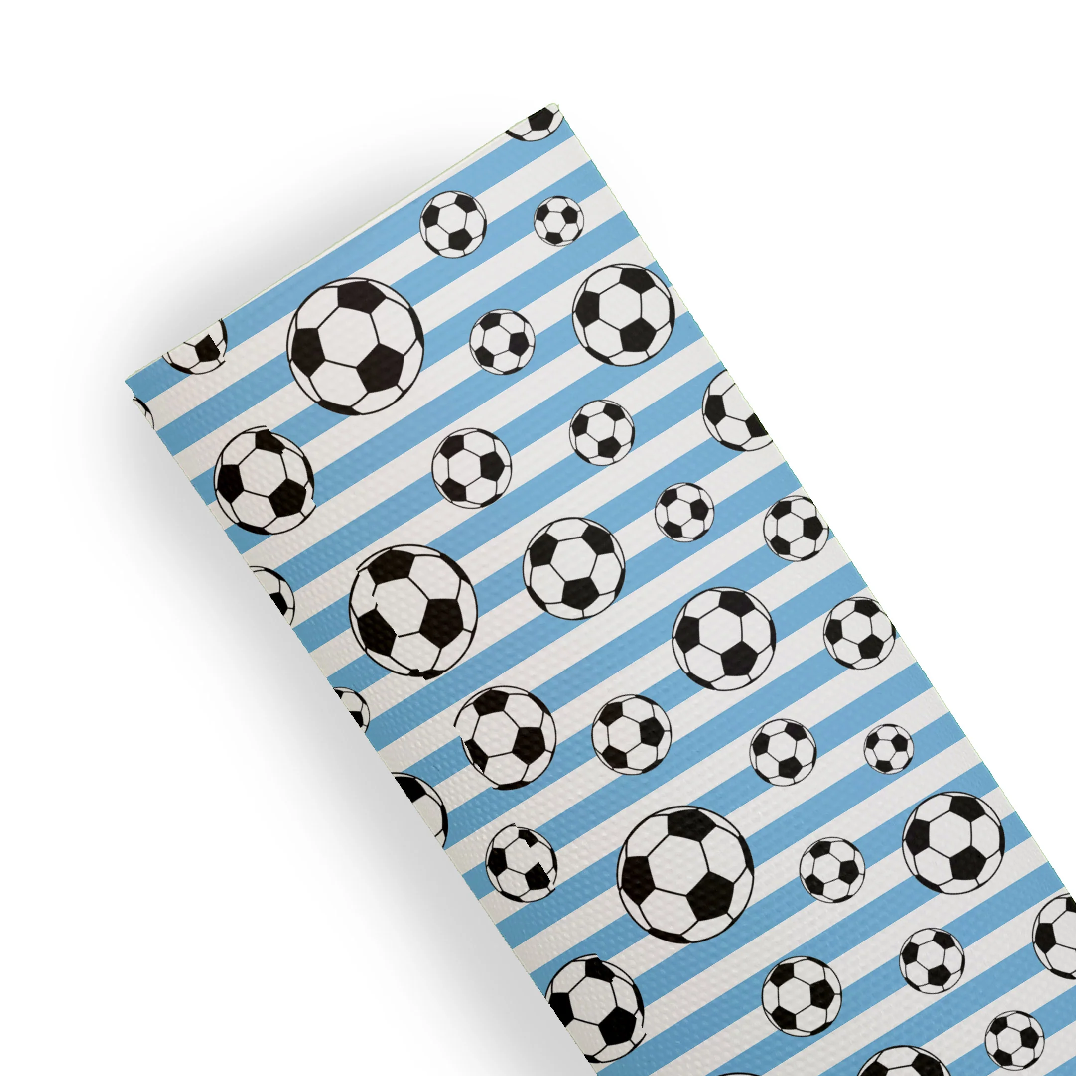 Football soccer - Pu Leather vinyl - canvas - choose Fabric material Sheets - Image 3