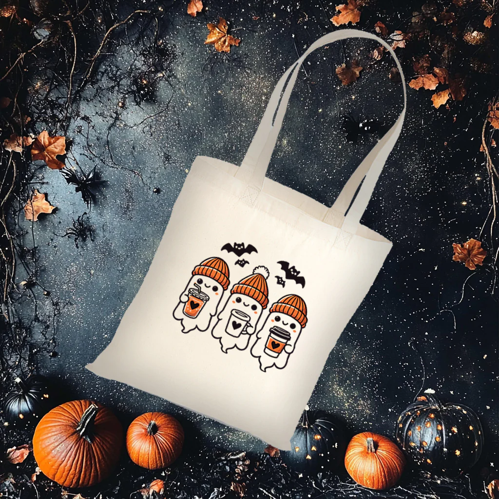 Ghost coffee - CHOOSE UV DTF decal - DTF Transfer - Image 2