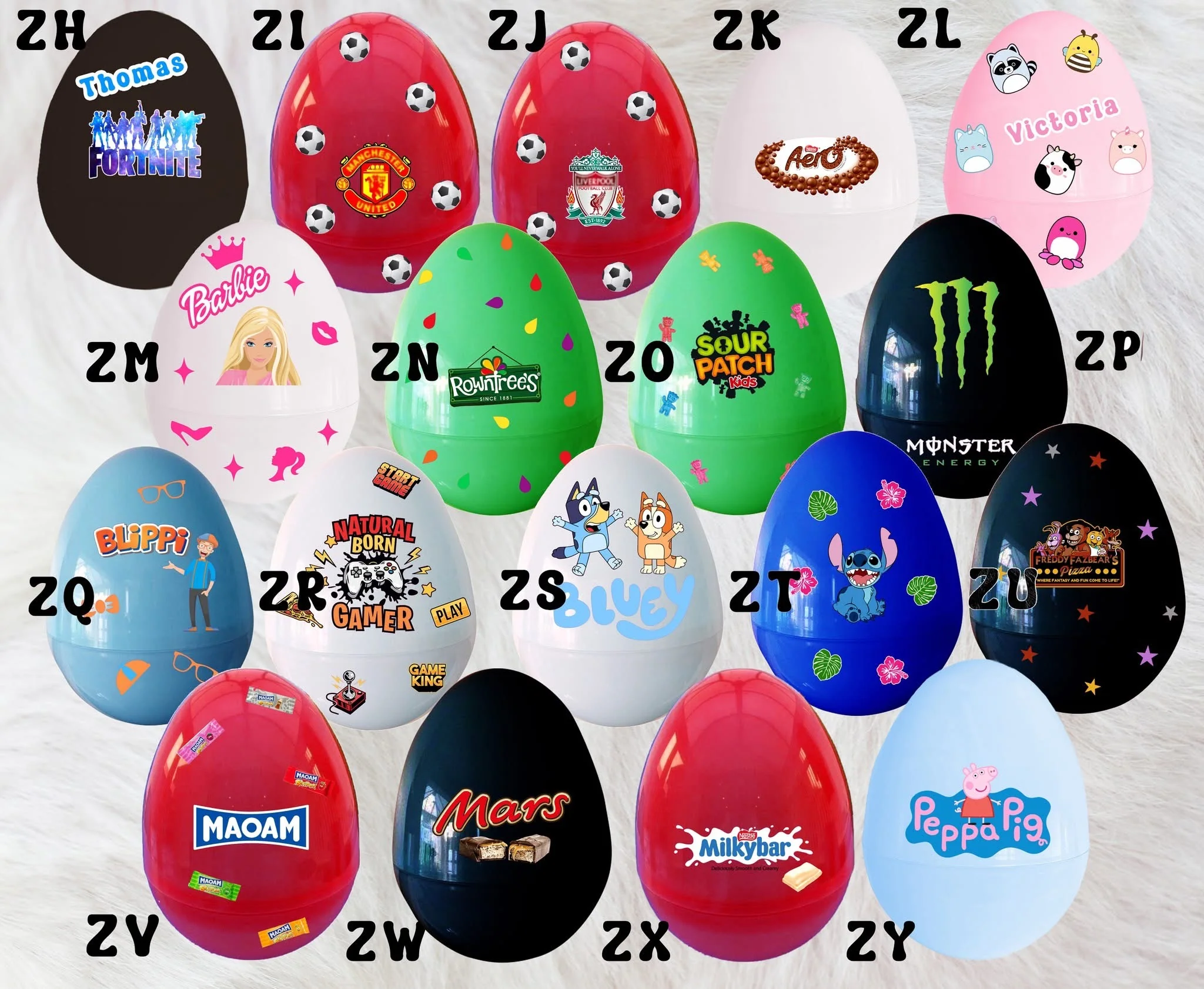 Decal for 14in Giant egg  easter decal only - vinyl - Image 6