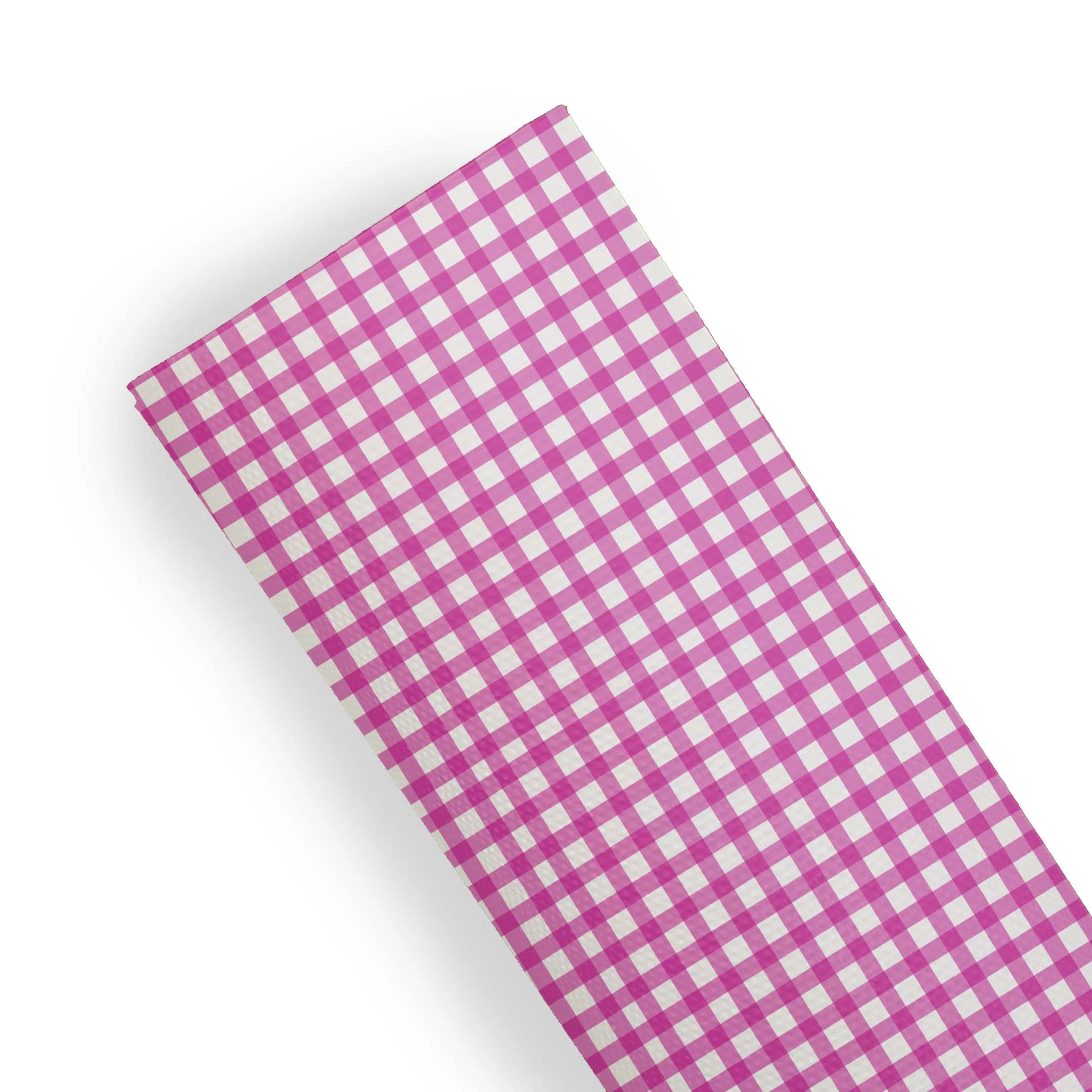 Gingham school - Leatherette vinyl - canvas - choose Fabric material Sheets - Image 3