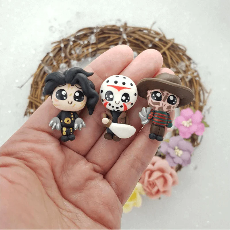 Halloween boys - Embellishment Clay Bow Centre