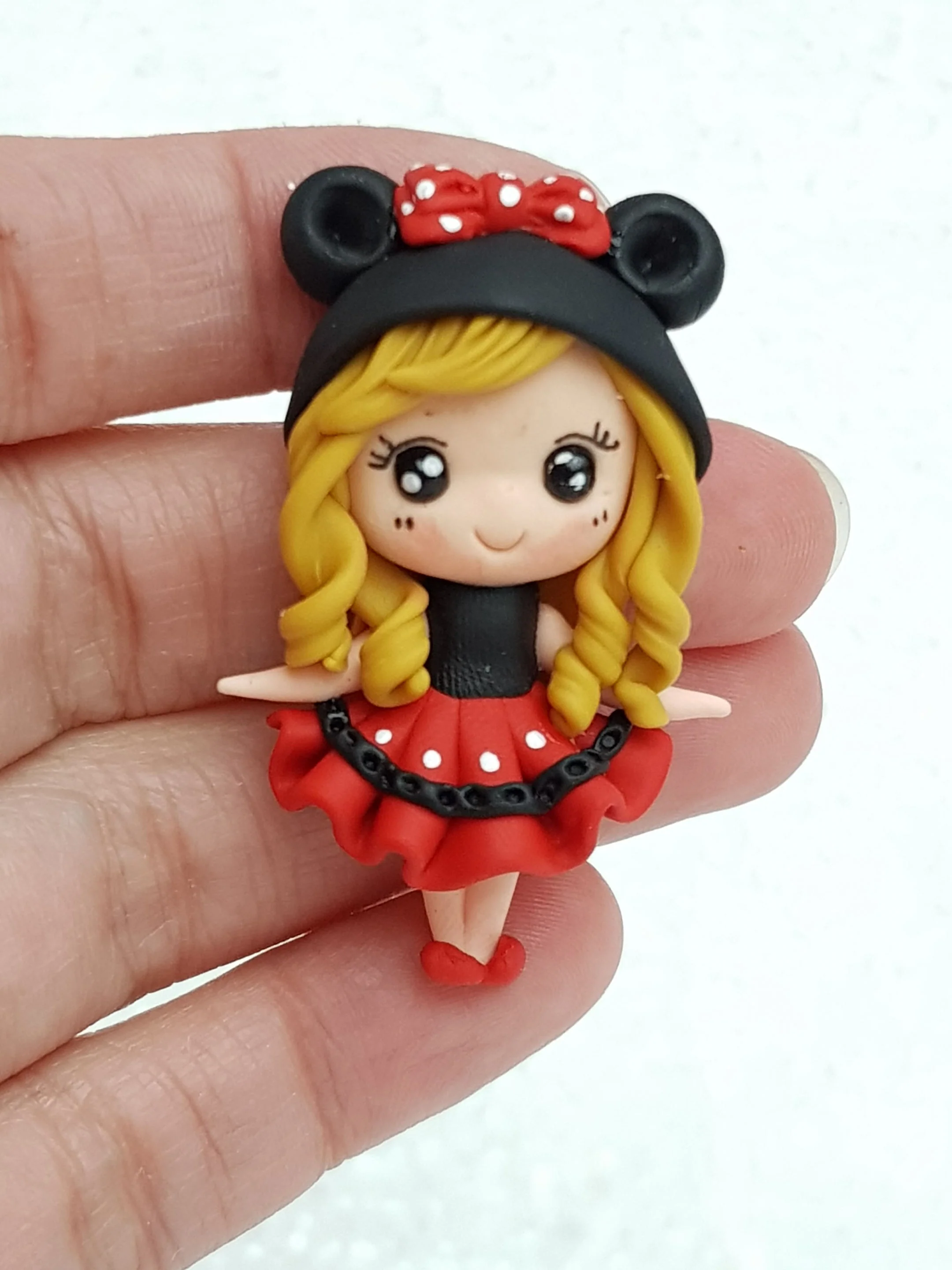 Clay Charm Embellishment - NEW MOUSE GIRL C - Image 2