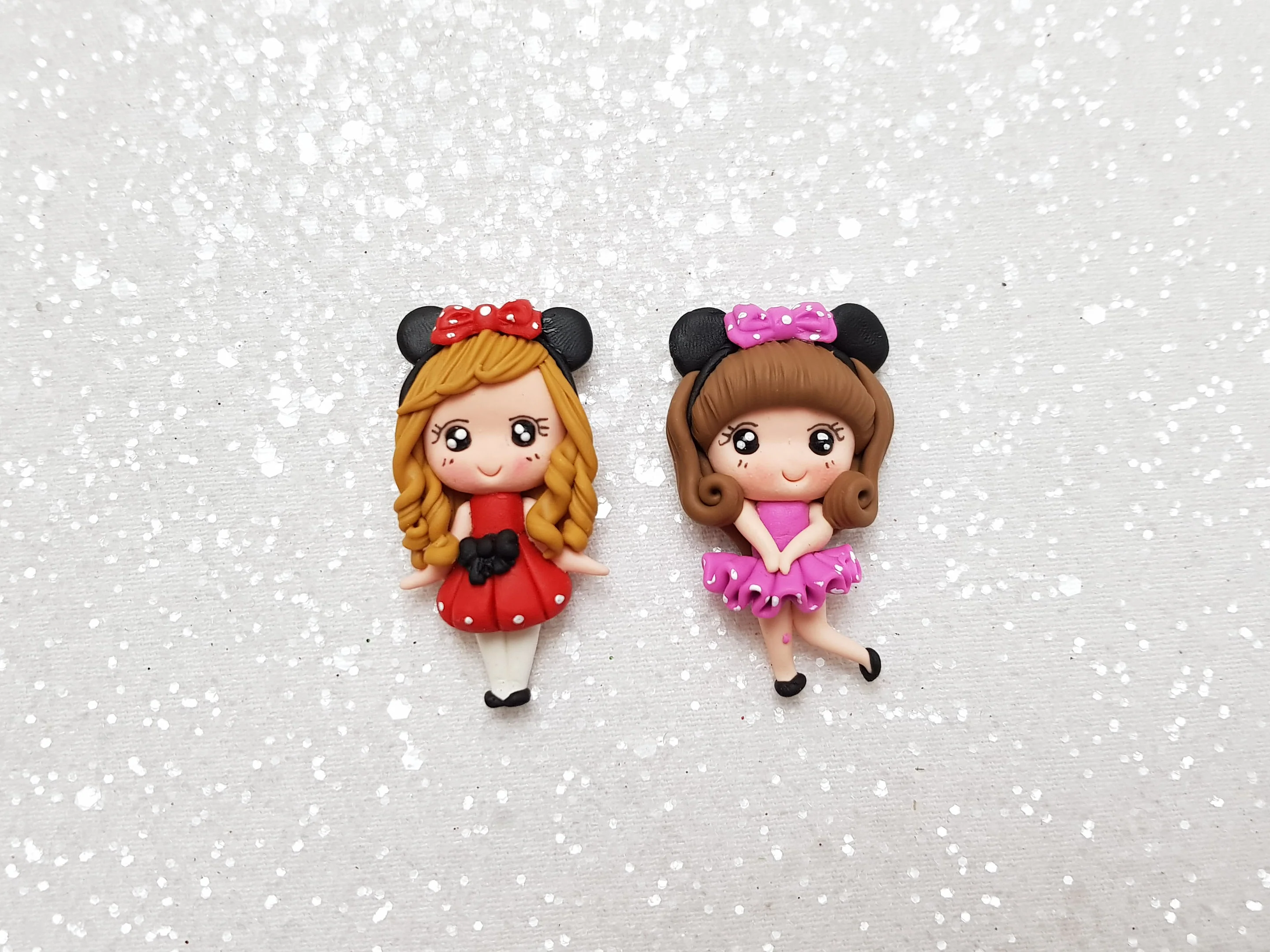 Clay Charm Embellishment - NEW MOUSE GIRL C - Image 3