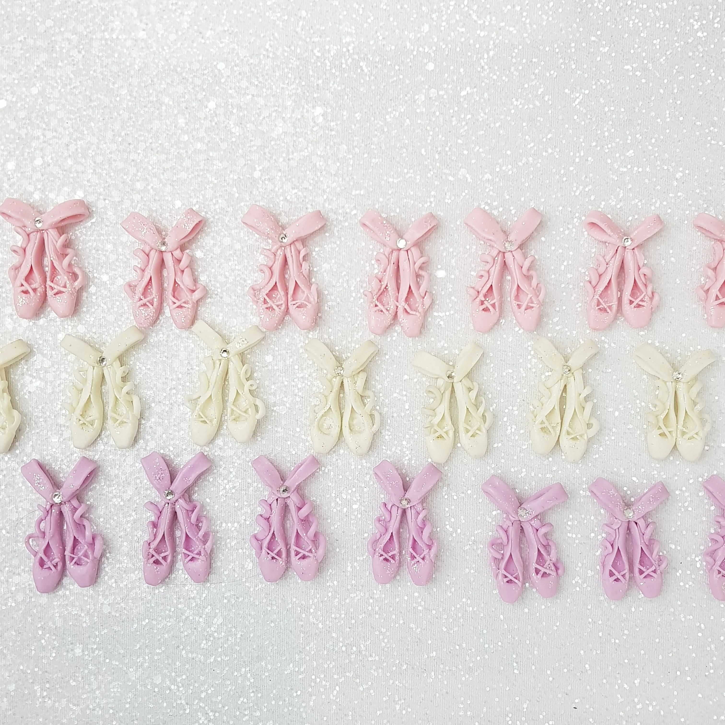 Clay Charm Embellishment - NEW BALLERINA  SHOES - Image 3