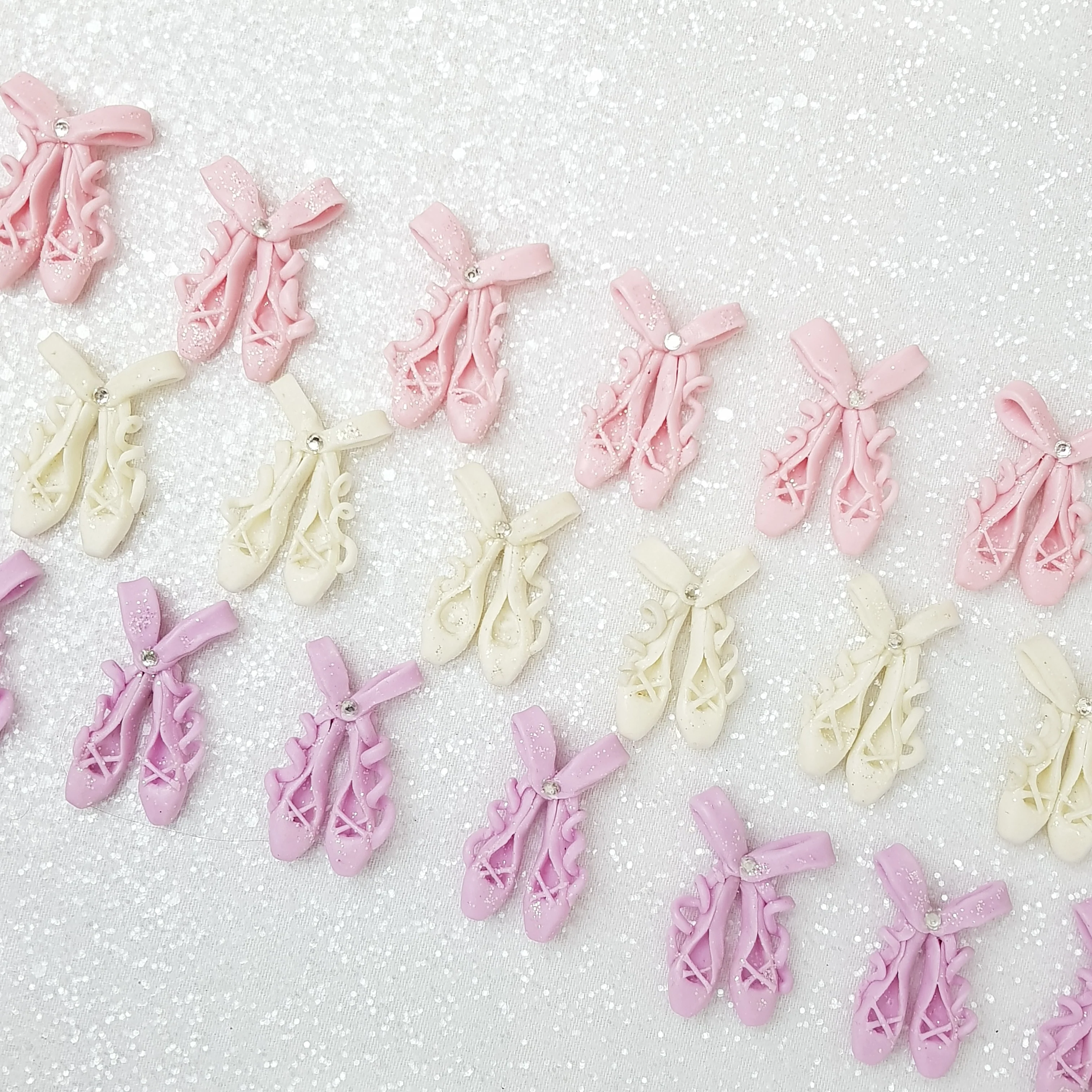 Clay Charm Embellishment - NEW BALLERINA  SHOES - Image 4