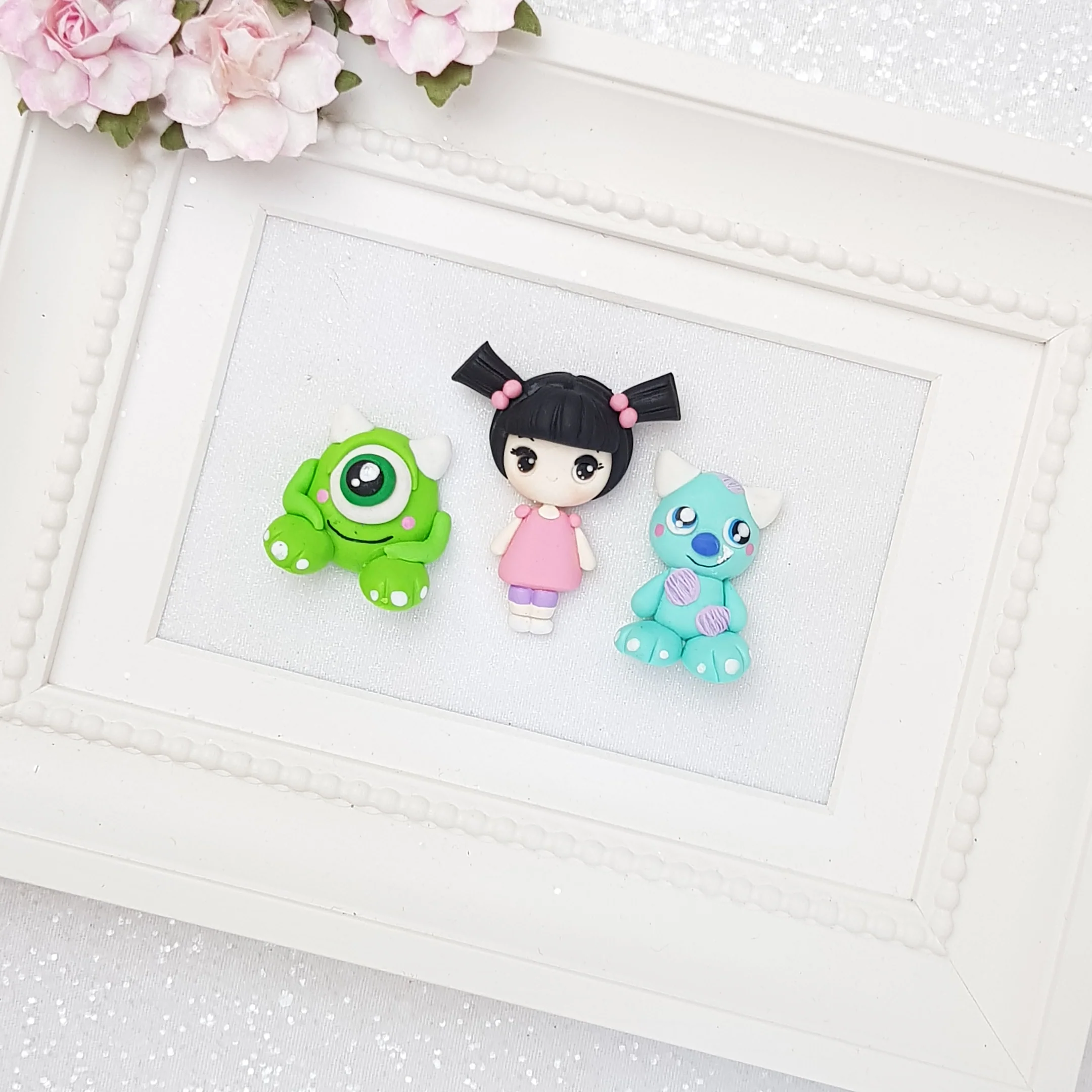 Clay Charm Embellishment - New Monster
