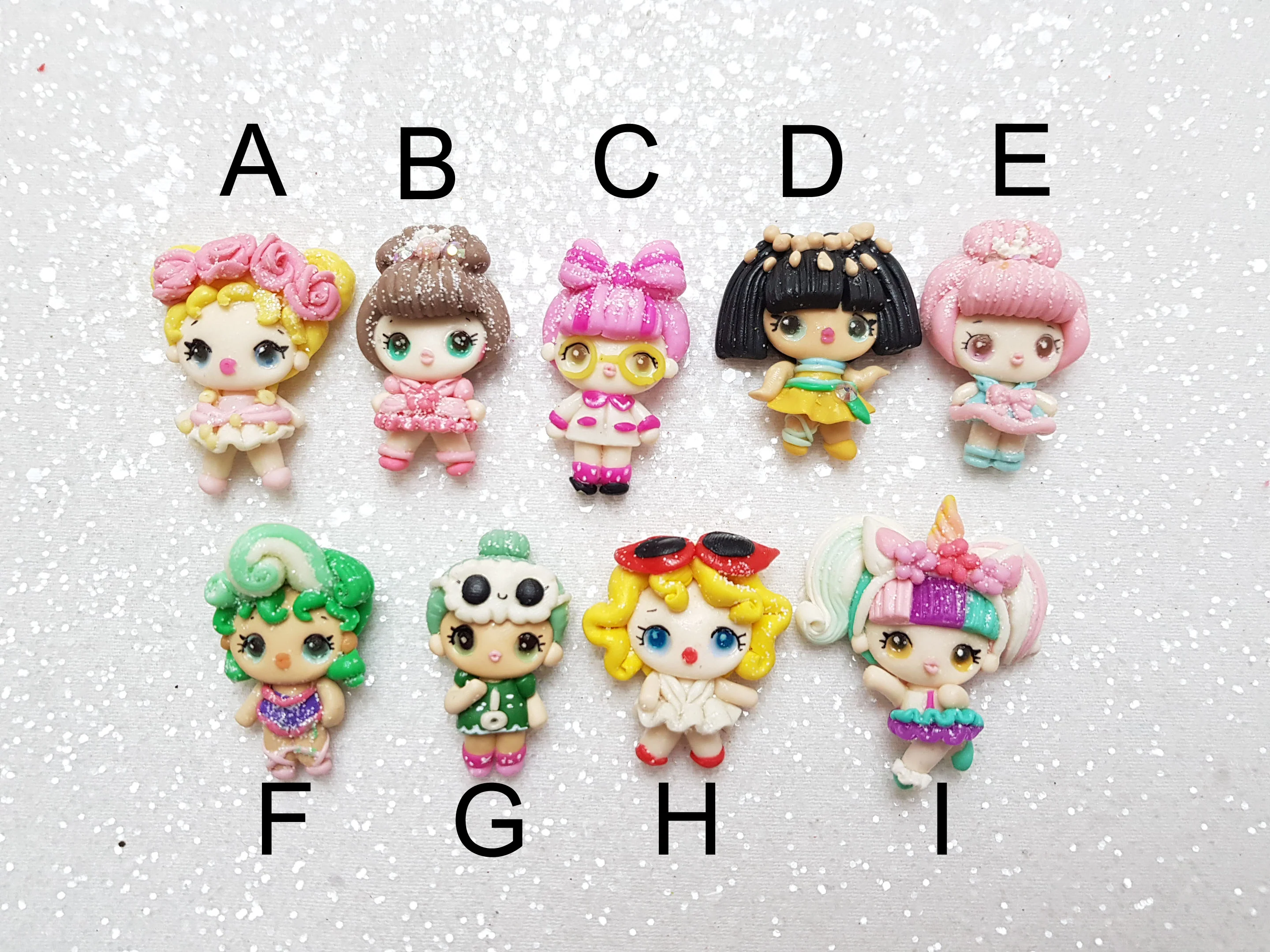 Clay Charm Embellishment - NEW POUT DOLL - Image 2