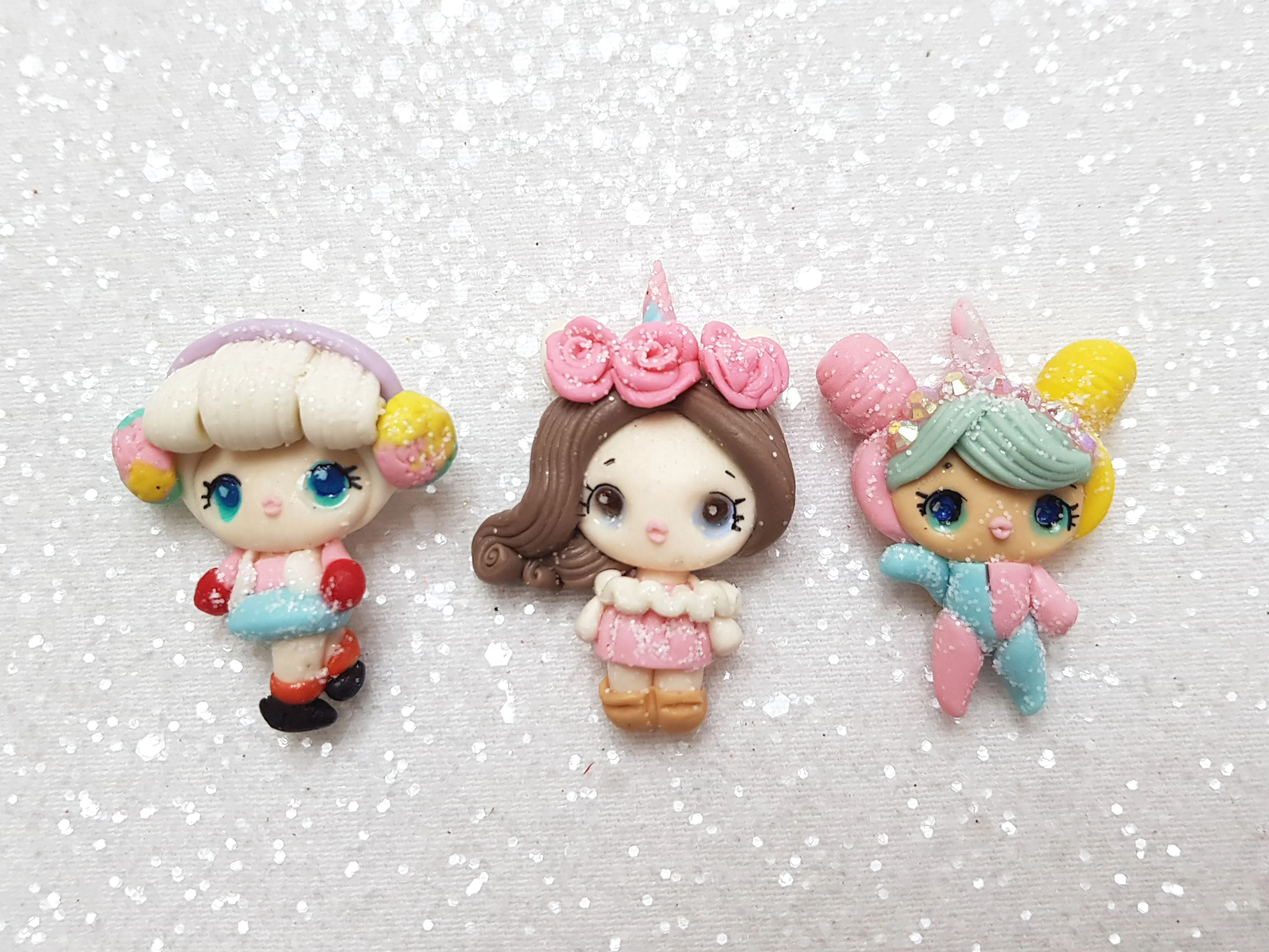 Clay Charm Embellishment - NEW POUT DOLL V.2.0