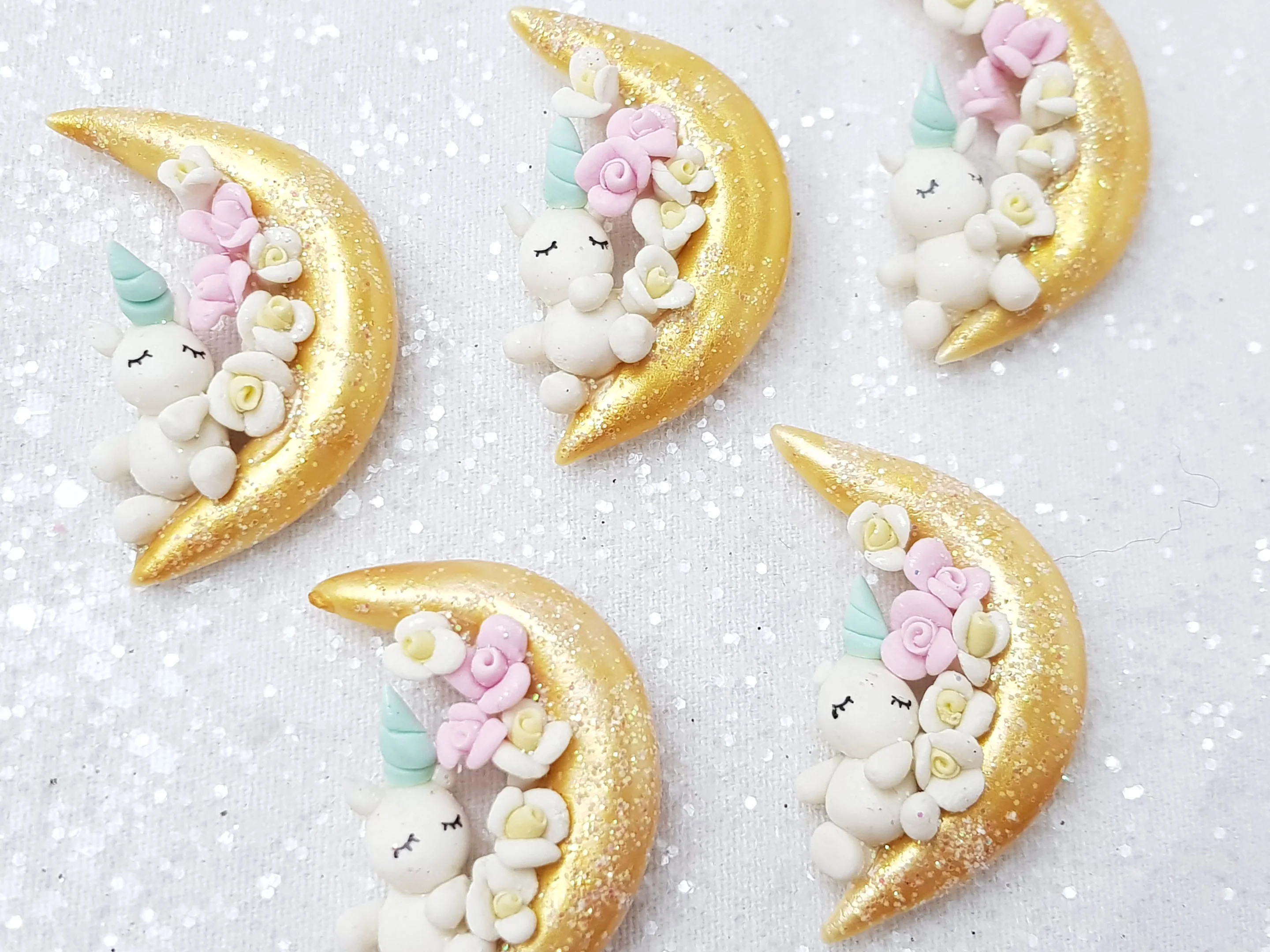 Clay Charm Embellishment - Wish Upon a Star