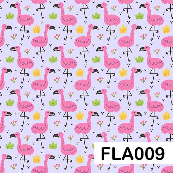 Flamingo - Leatherette vinyl - canvas - choose Fabric Sheets - Image 10