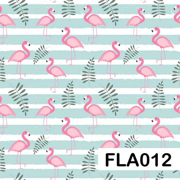 Flamingo - Leatherette vinyl - canvas - choose Fabric Sheets - Image 13