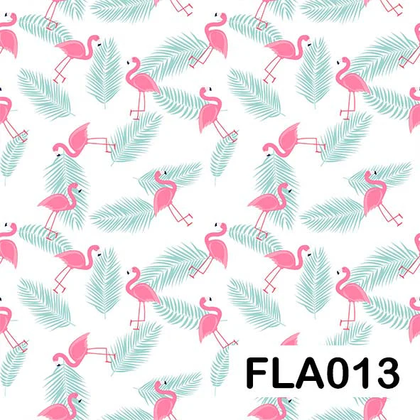 Flamingo - Leatherette vinyl - canvas - choose Fabric Sheets - Image 14