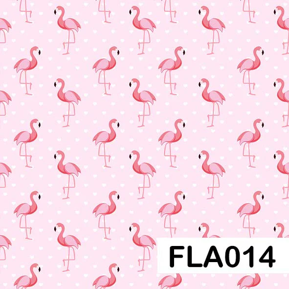 Flamingo - Leatherette vinyl - canvas - choose Fabric Sheets - Image 15