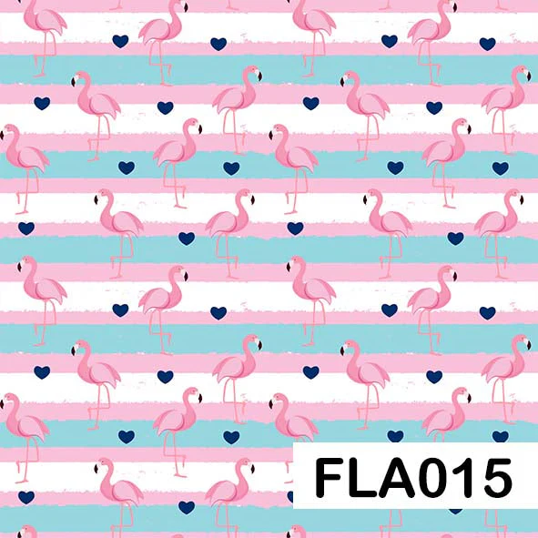 Flamingo - Leatherette vinyl - canvas - choose Fabric Sheets - Image 16