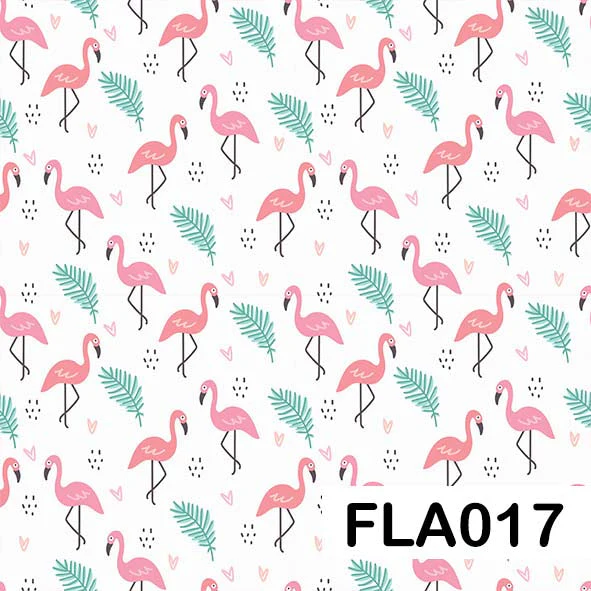 Flamingo - Leatherette vinyl - canvas - choose Fabric Sheets - Image 18