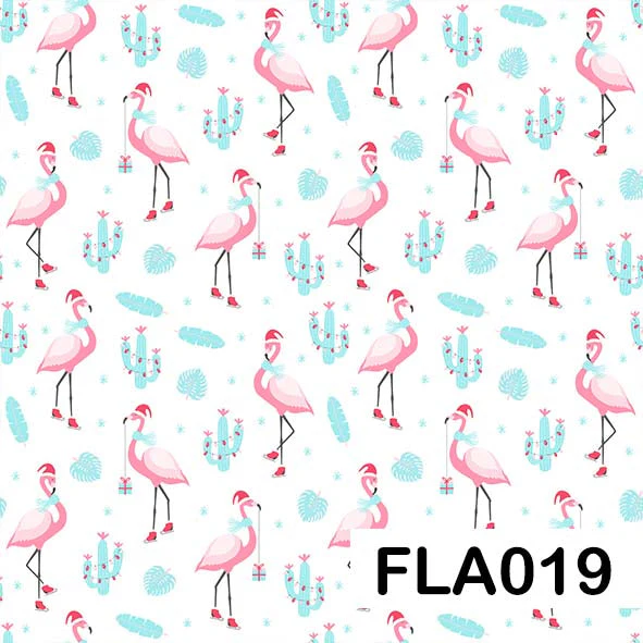 Flamingo - Leatherette vinyl - canvas - choose Fabric Sheets - Image 20