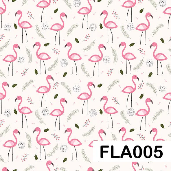 Flamingo - Leatherette vinyl - canvas - choose Fabric Sheets - Image 6