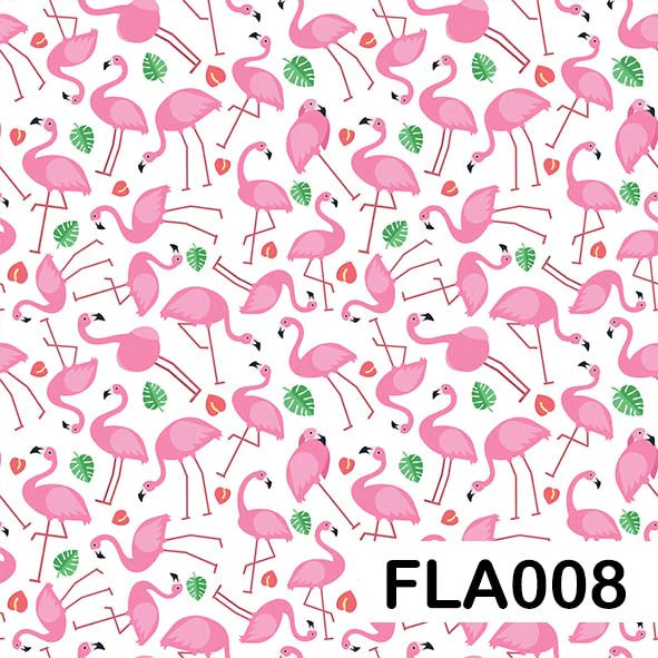 Flamingo - Leatherette vinyl - canvas - choose Fabric Sheets - Image 9