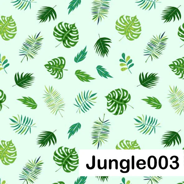Jungle - Leatherette vinyl -canvas - choose Fabric Sheets - Image 3
