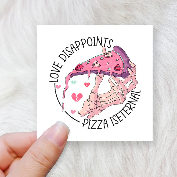 Love disappoints - CHOOSE UV DTF decal - DTF Transfer - Image 2