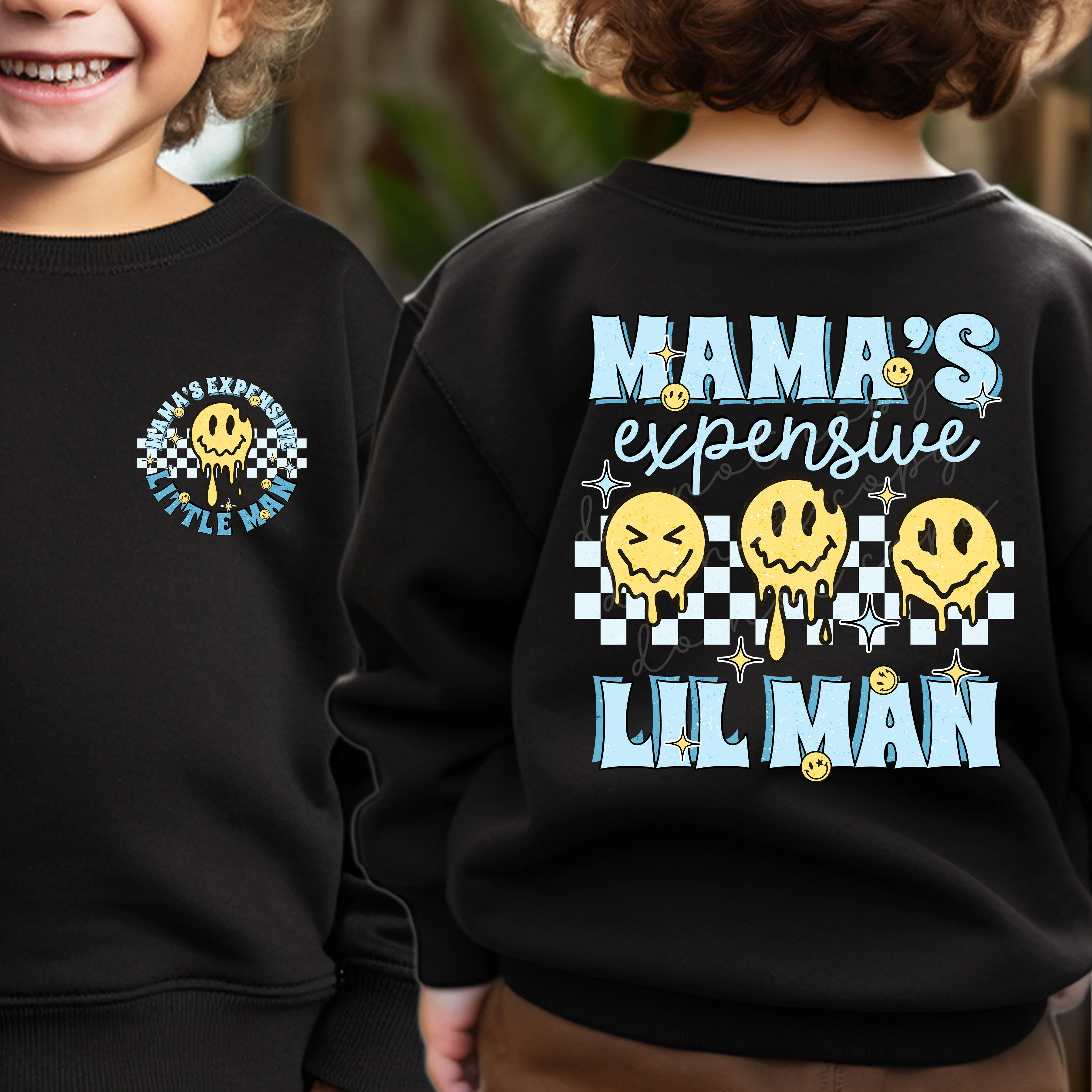 Mama's expensive little man - CHOOSE UV DTF decal - DTF Transfer - Image 2