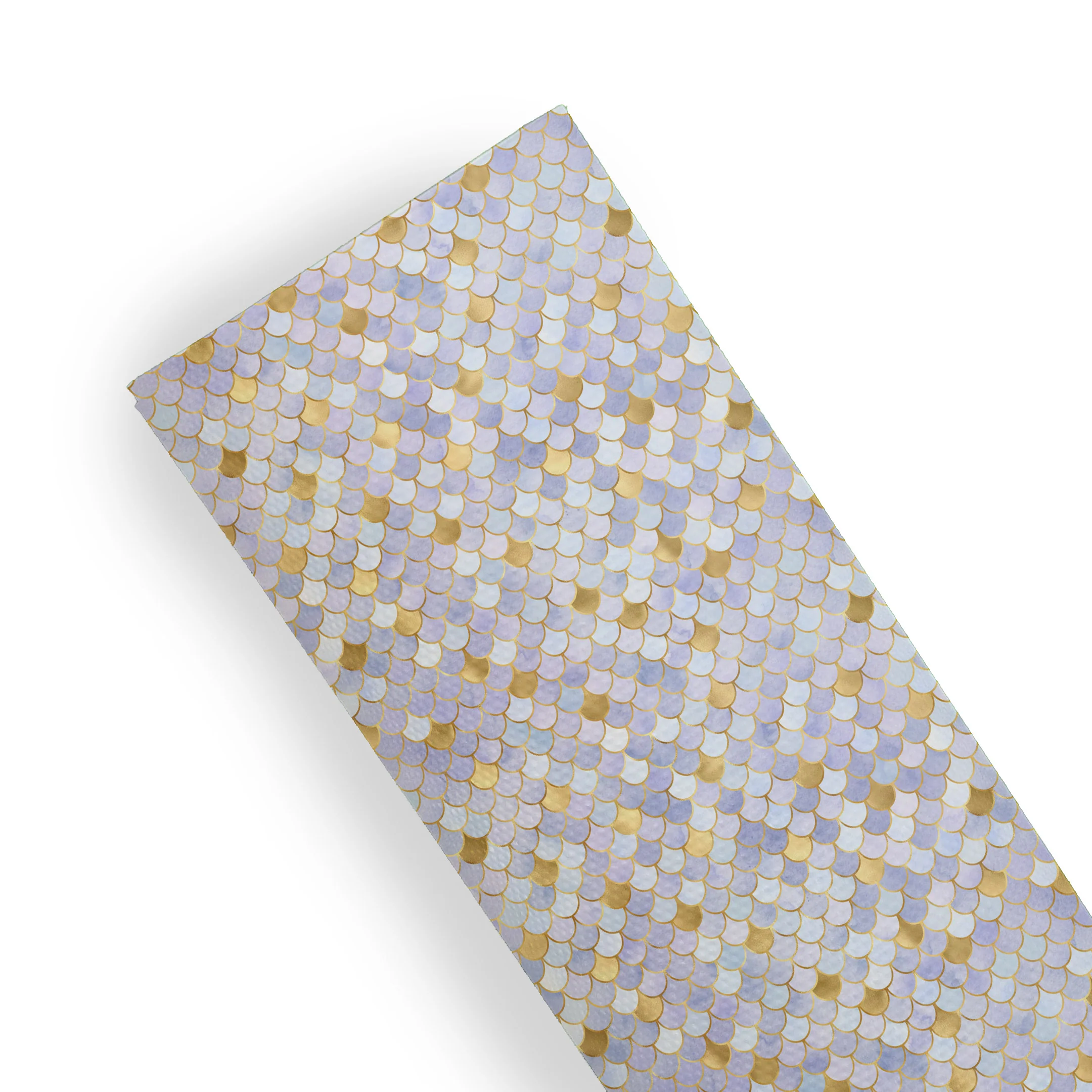 mermaid tail scales - Pu Leather vinyl - canvas - choose Fabric material Sheets - Image 3