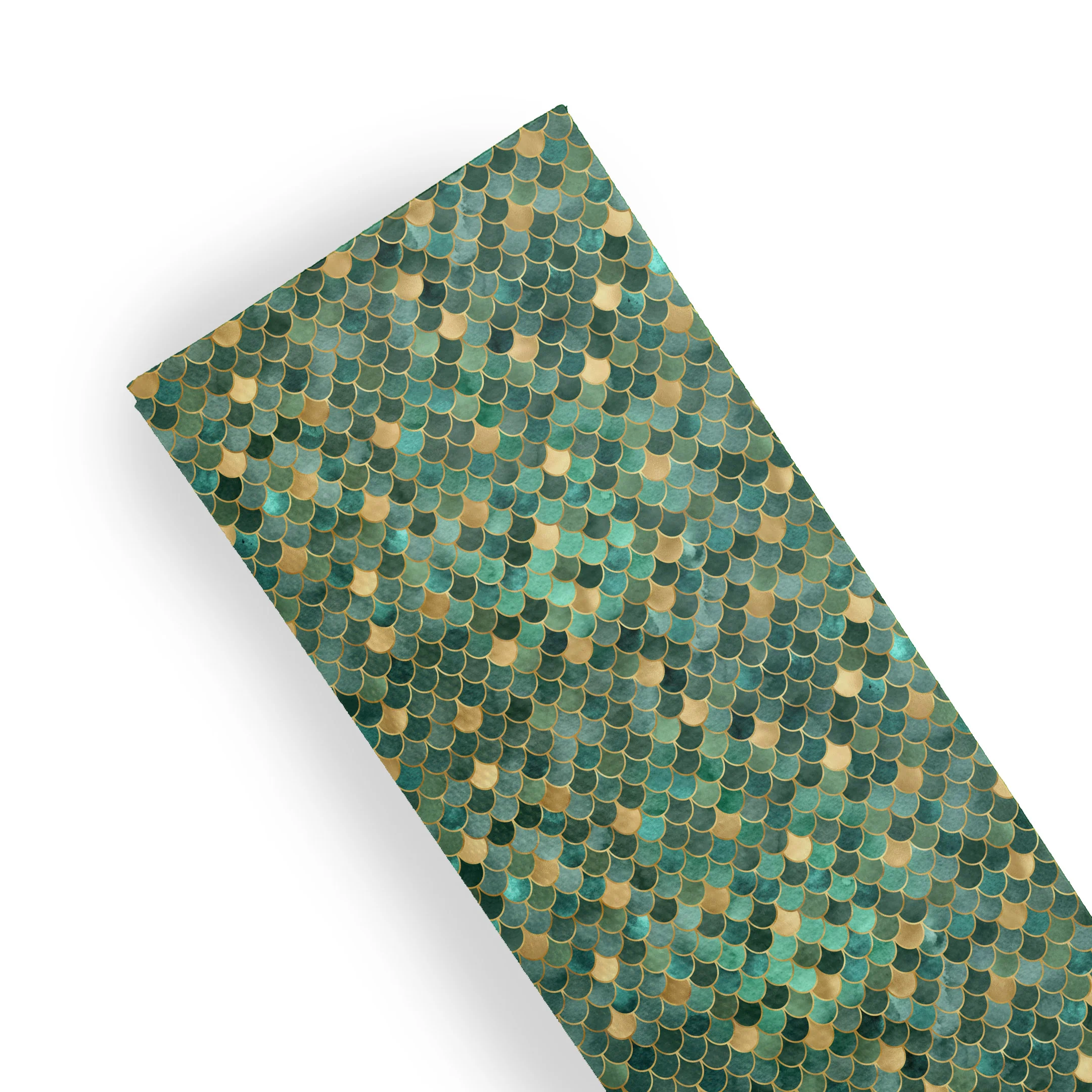 mermaid tail scales - Pu Leather vinyl - canvas - choose Fabric material Sheets - Image 7
