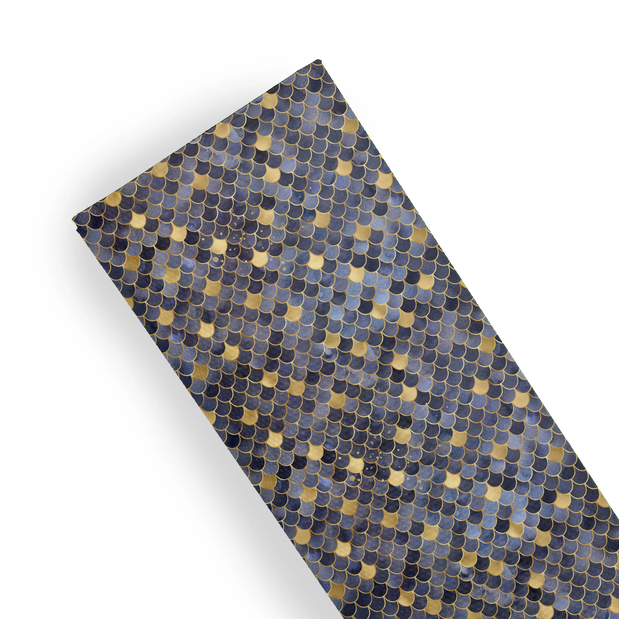 mermaid tail scales - Pu Leather vinyl - canvas - choose Fabric material Sheets - Image 8