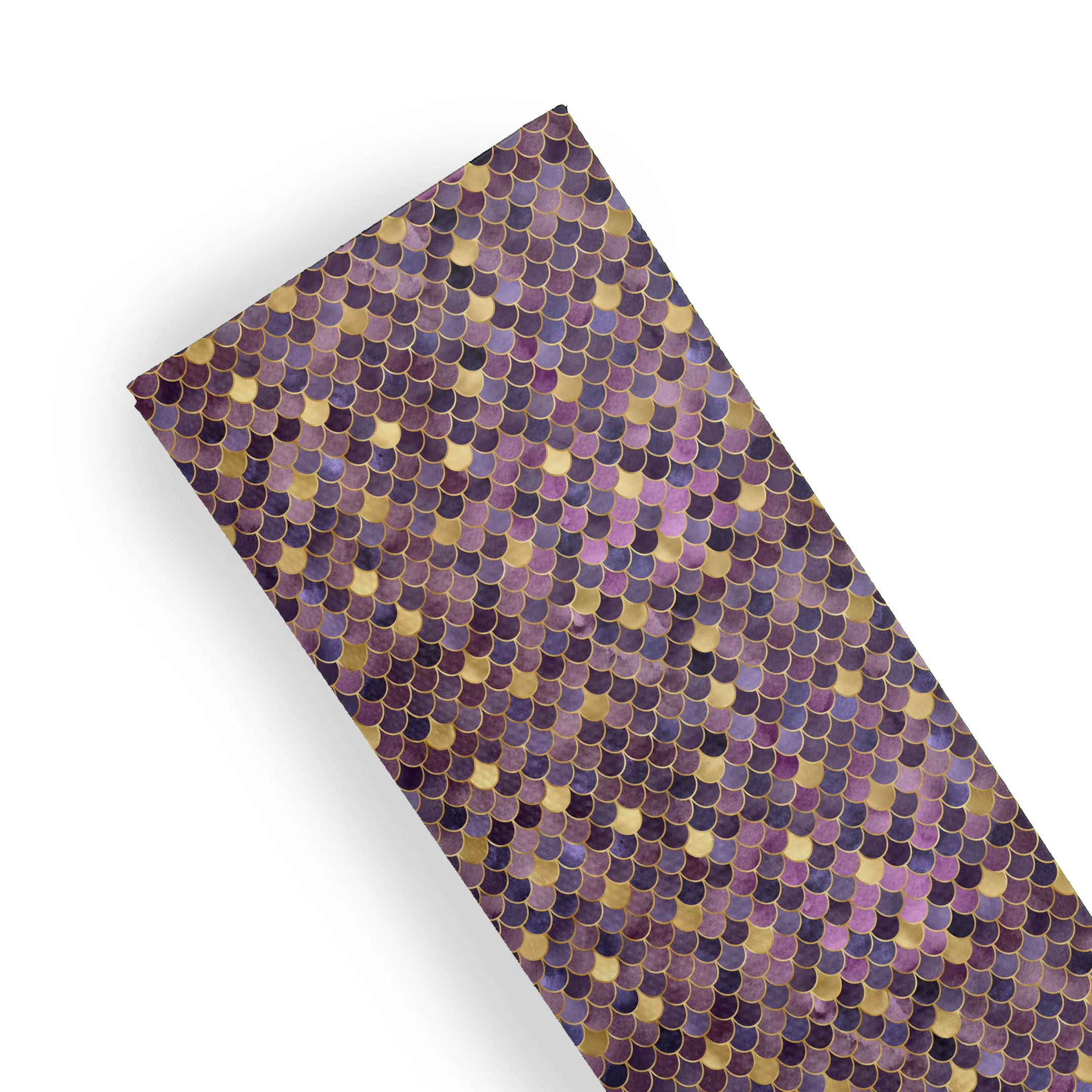 mermaid tail scales - Pu Leather vinyl - canvas - choose Fabric material Sheets - Image 9